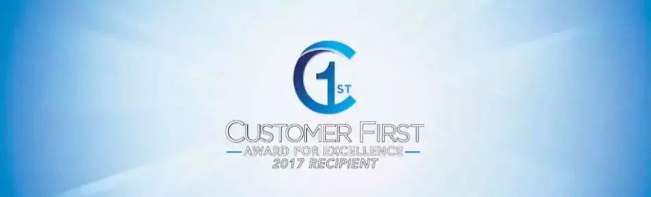 2017 recipient of first customer award for excellence at Sheboygan Auto Group in Sheboygan WI