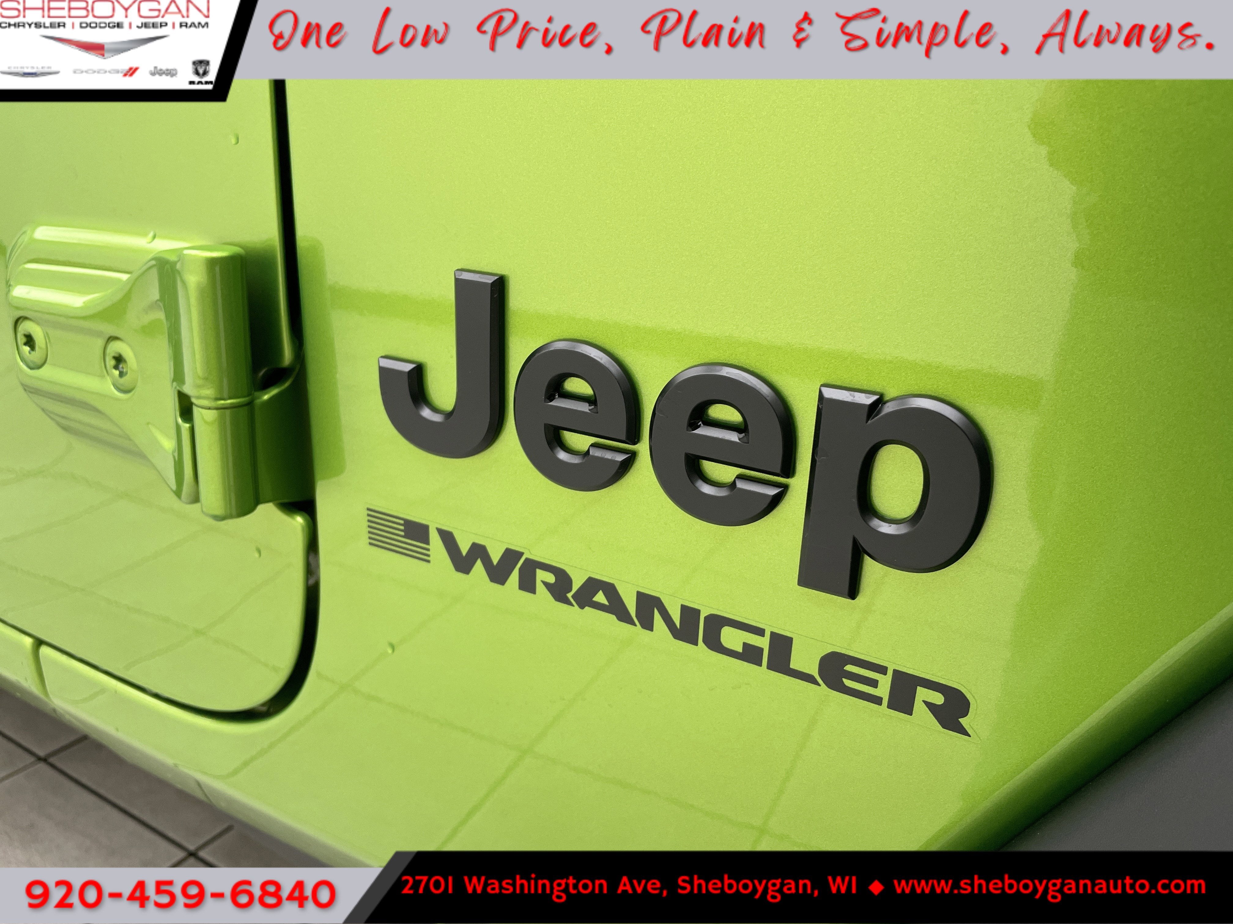 2026 Jeep Wrangler WRANGLER 2-DOOR SPORT