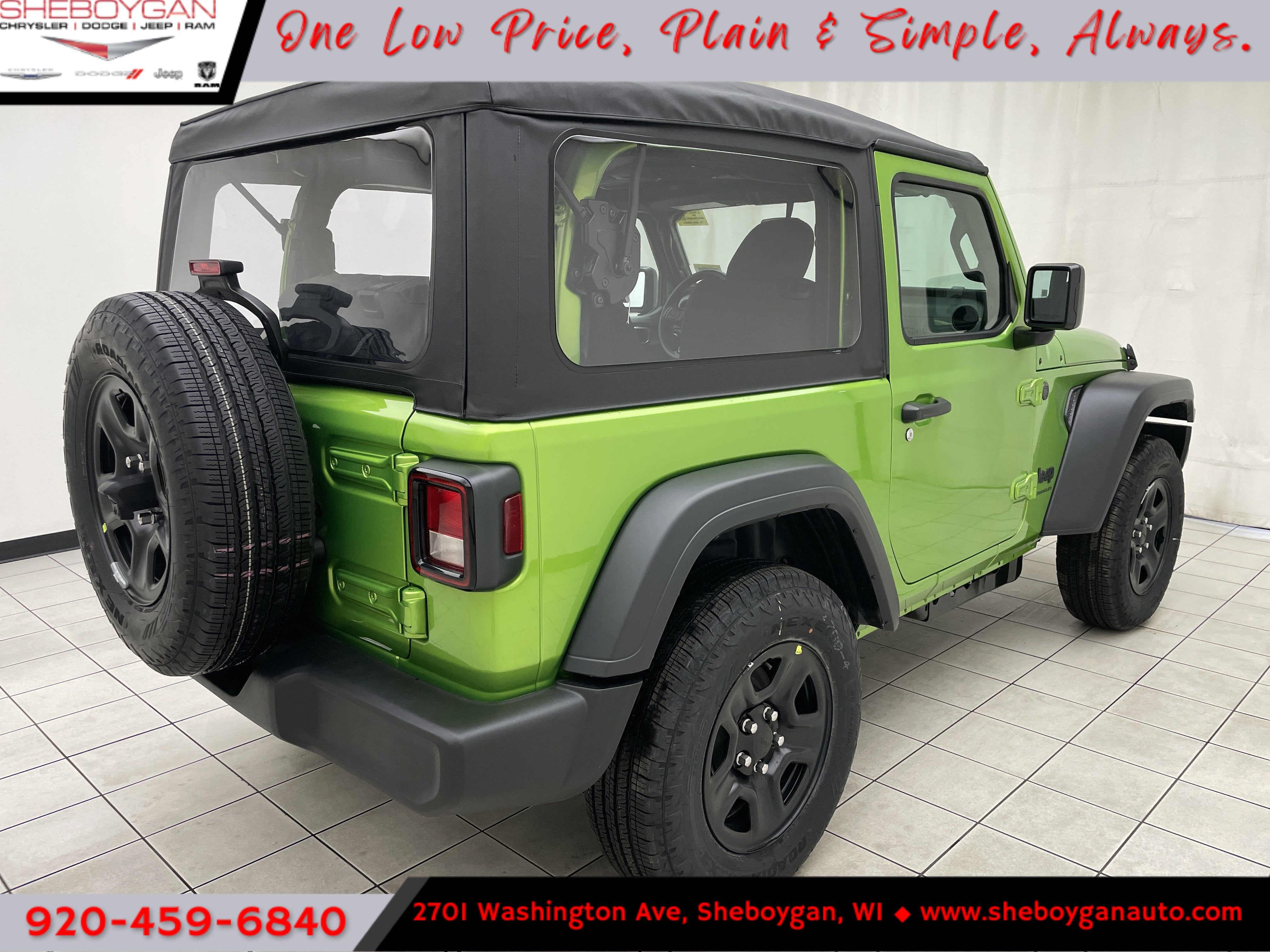 2026 Jeep Wrangler WRANGLER 2-DOOR SPORT
