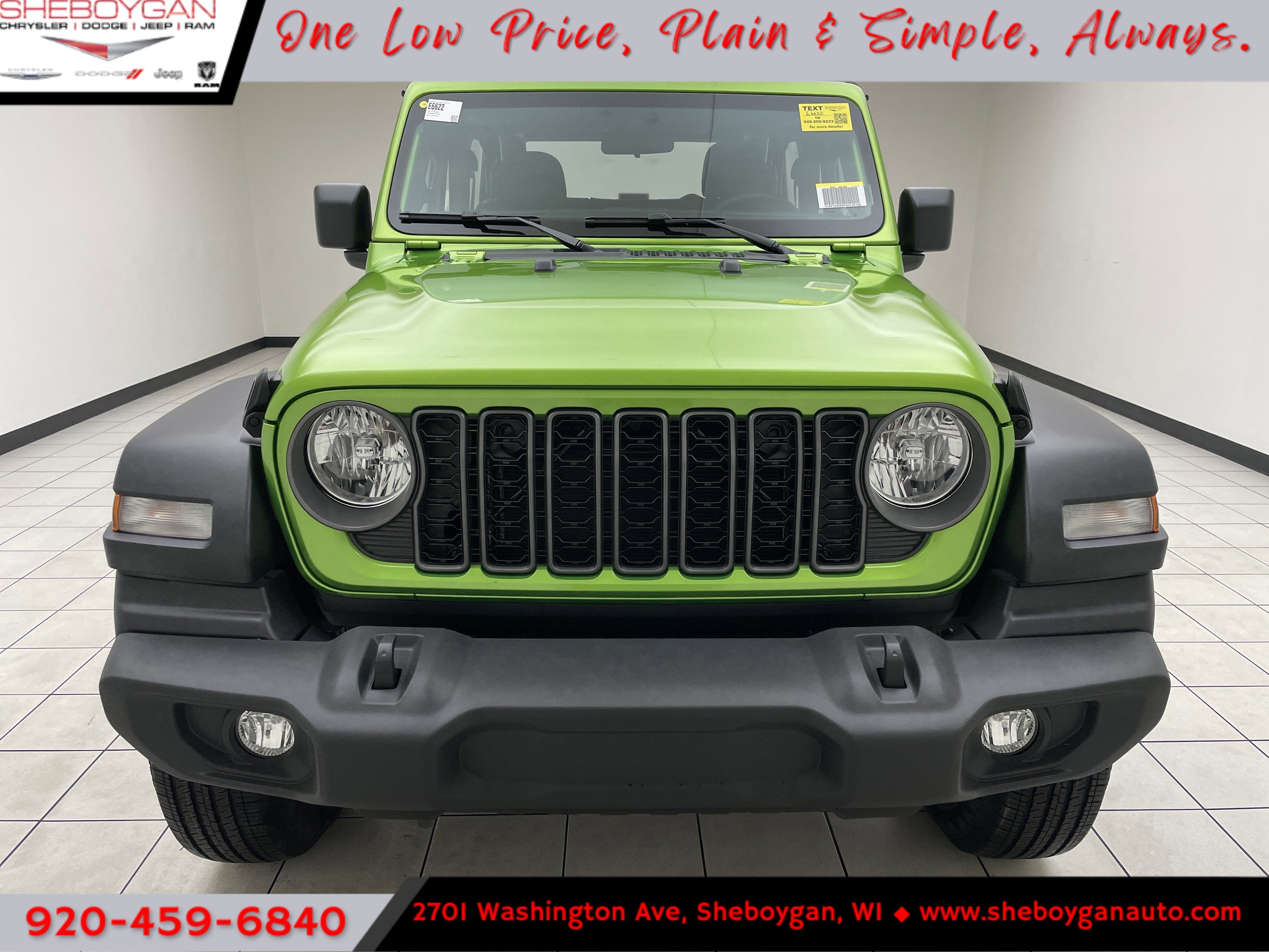 2026 Jeep Wrangler WRANGLER 2-DOOR SPORT