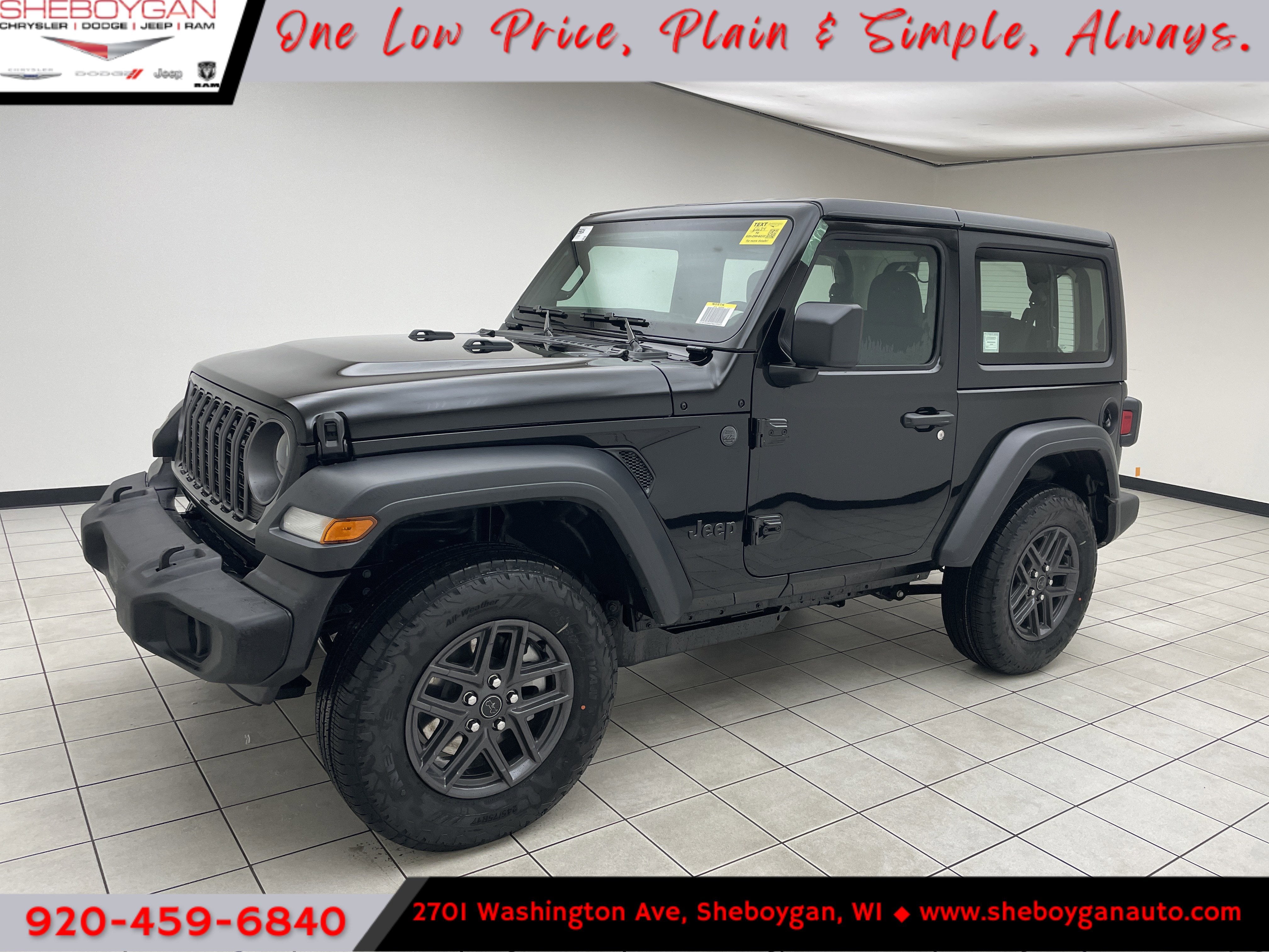 2026 Jeep Wrangler WRANGLER 2-DOOR SPORT