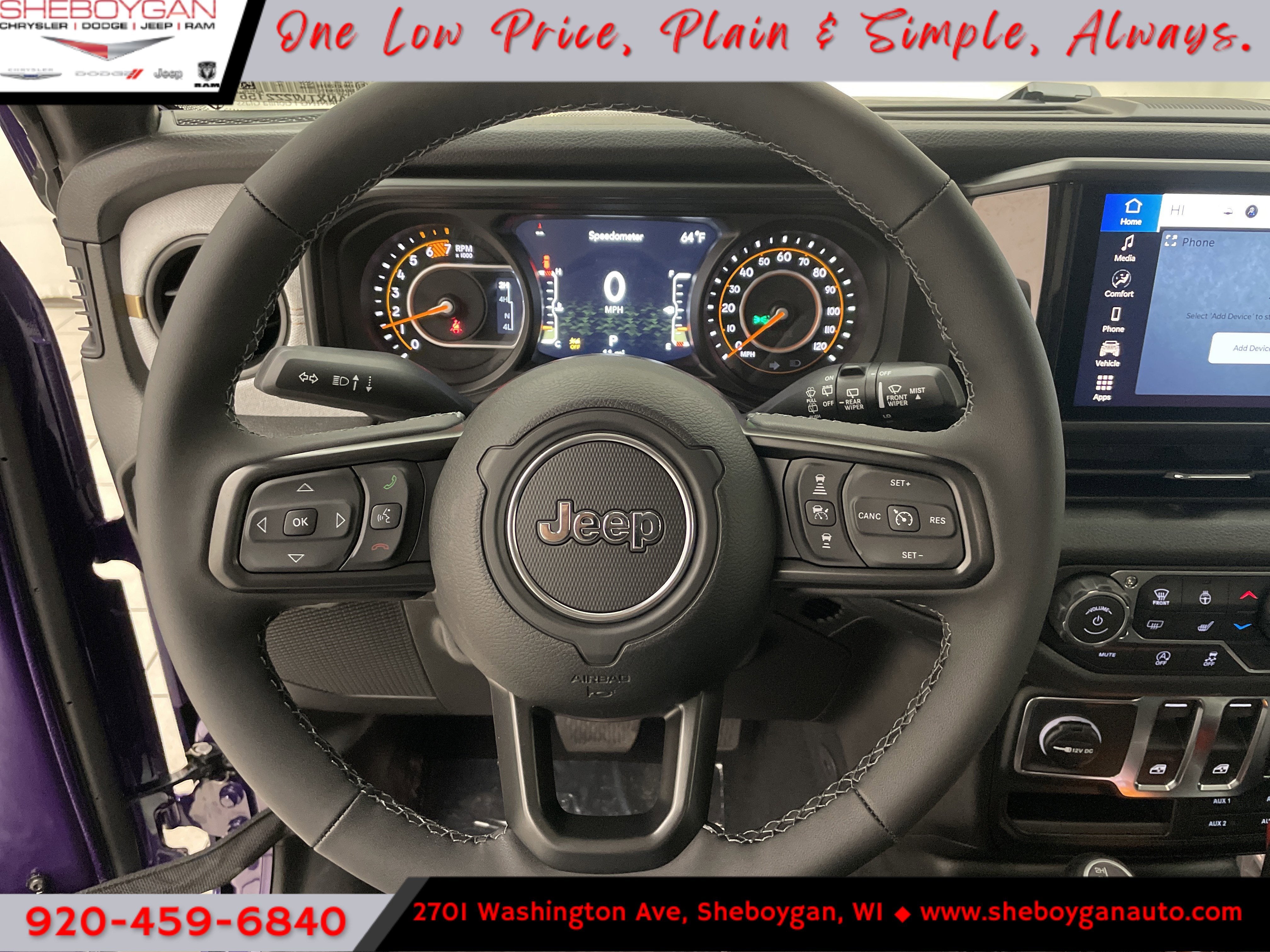 2026 Jeep Wrangler WRANGLER 2-DOOR SPORT S