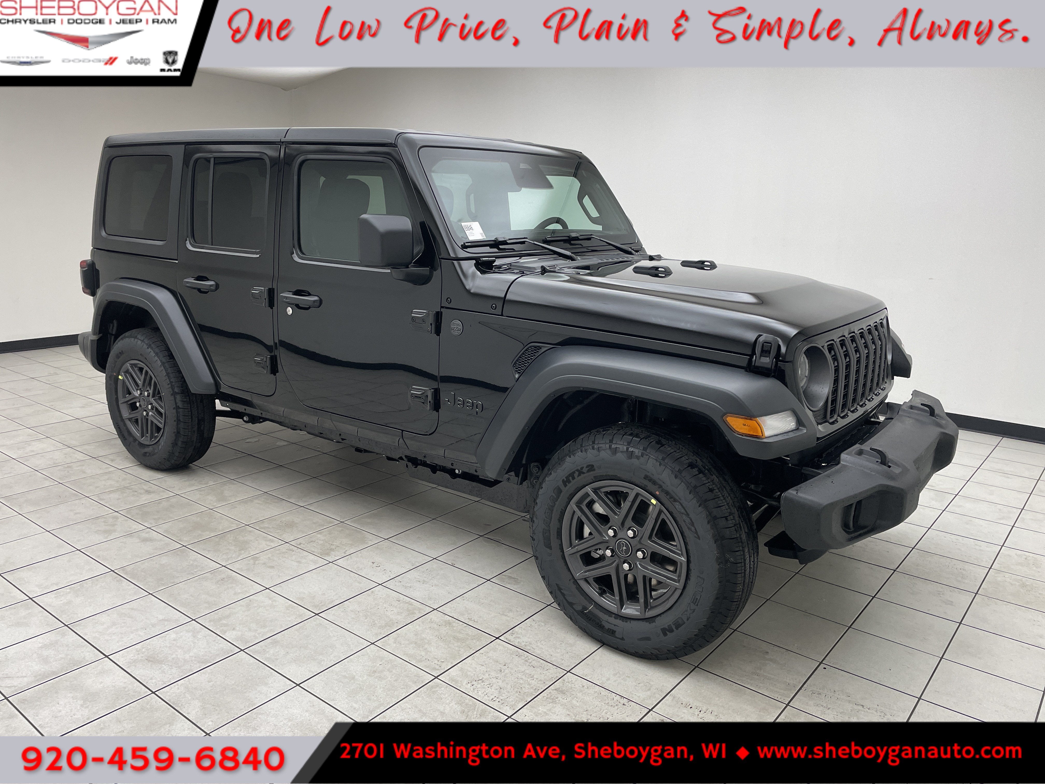 2027 Jeep Wrangler WRANGLER 4-DOOR SPORT S