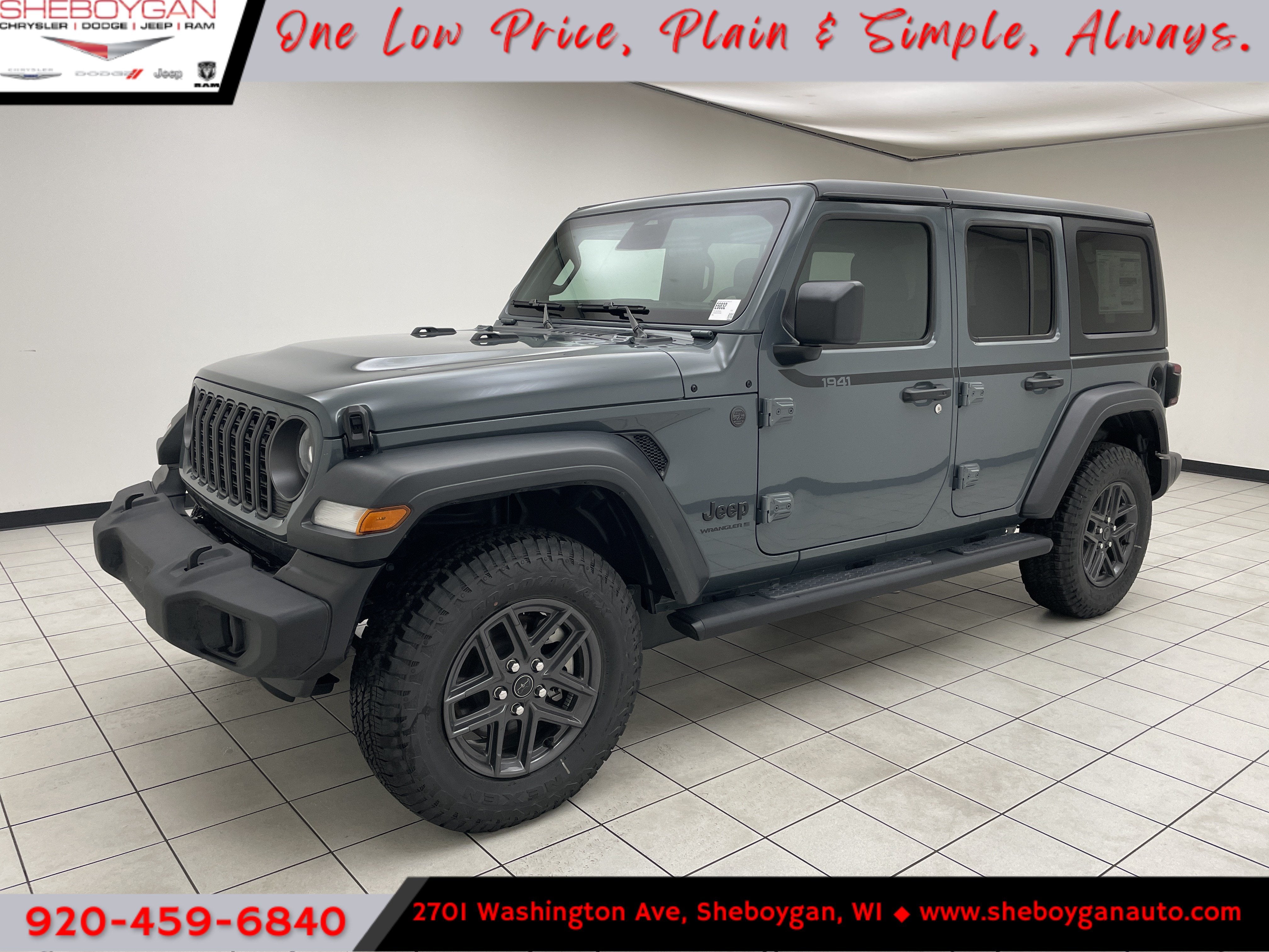 2026 Jeep Wrangler 4-Door Sport S 4x4