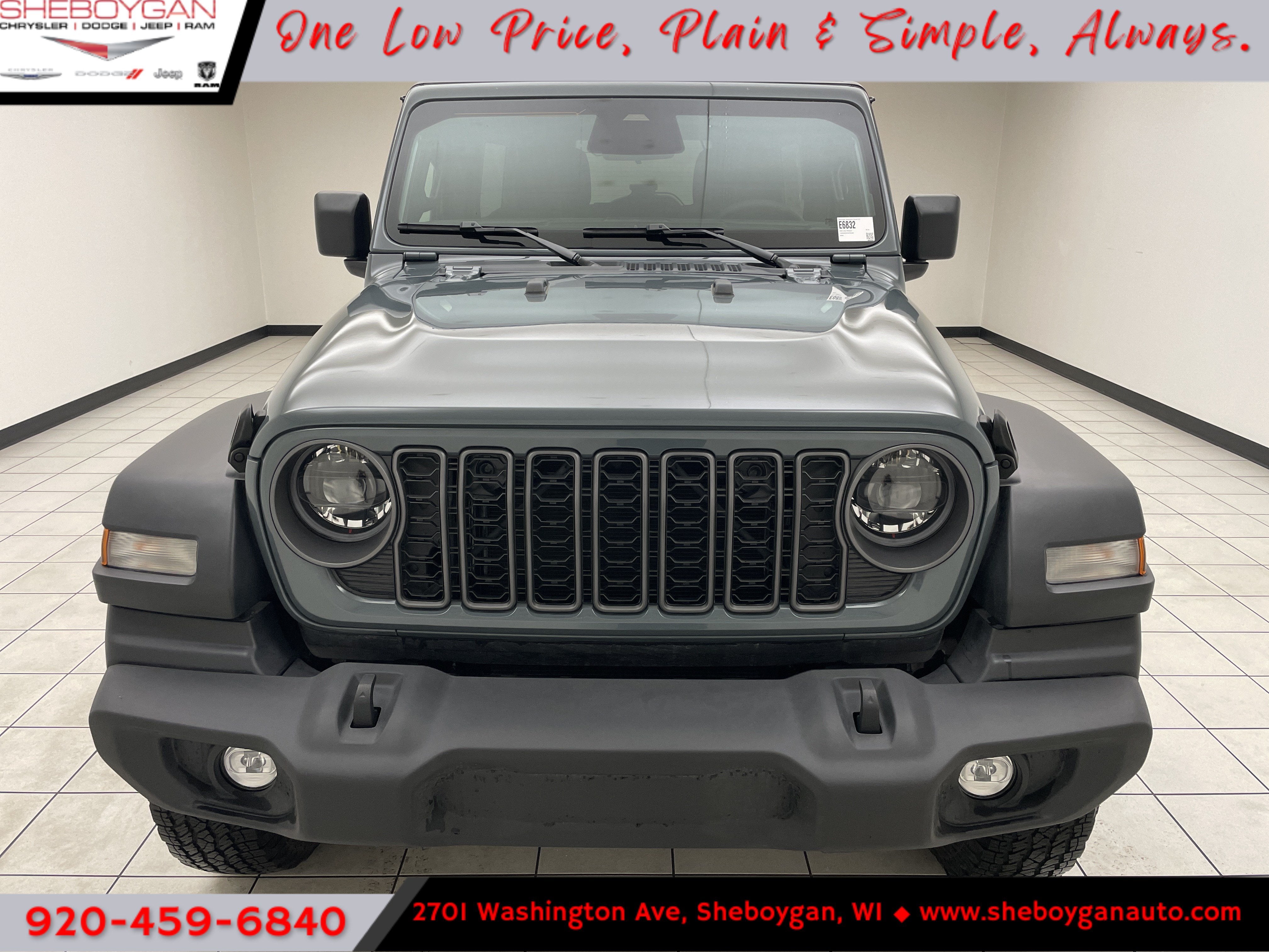 2026 Jeep Wrangler 4-Door Sport S 4x4