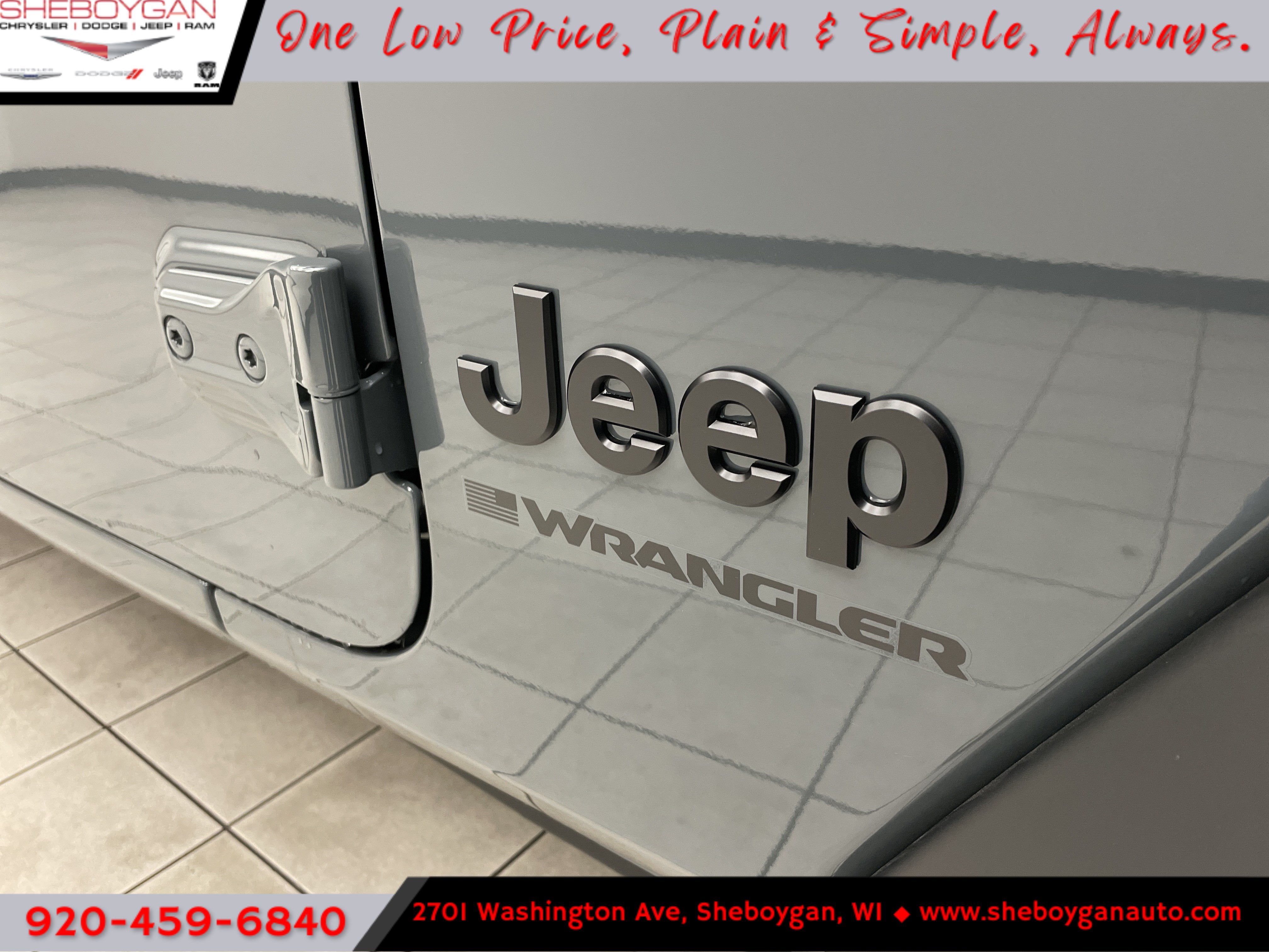 2026 Jeep Wrangler WRANGLER 4-DOOR SPORT S