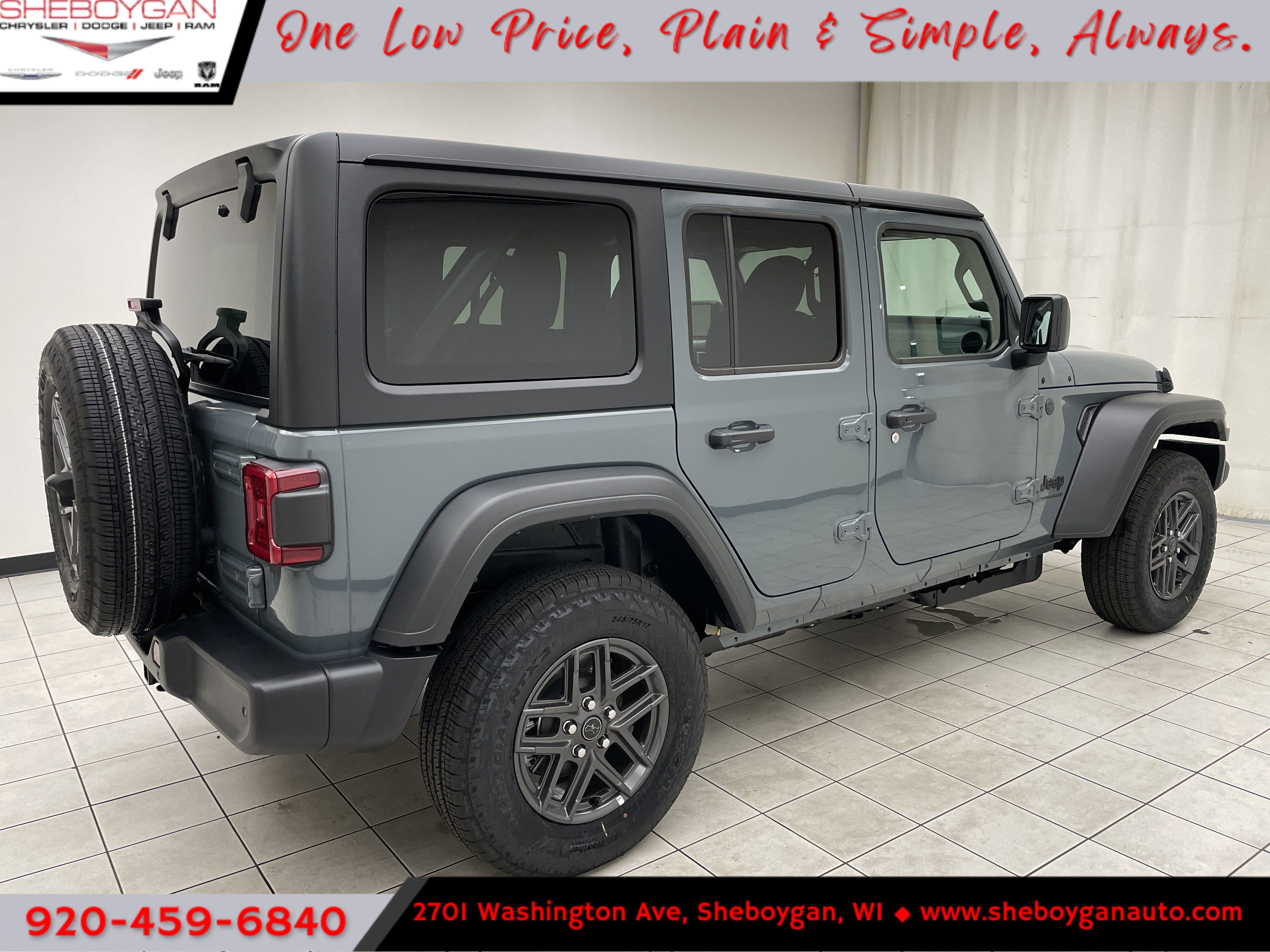 2026 Jeep Wrangler WRANGLER 4-DOOR SPORT S