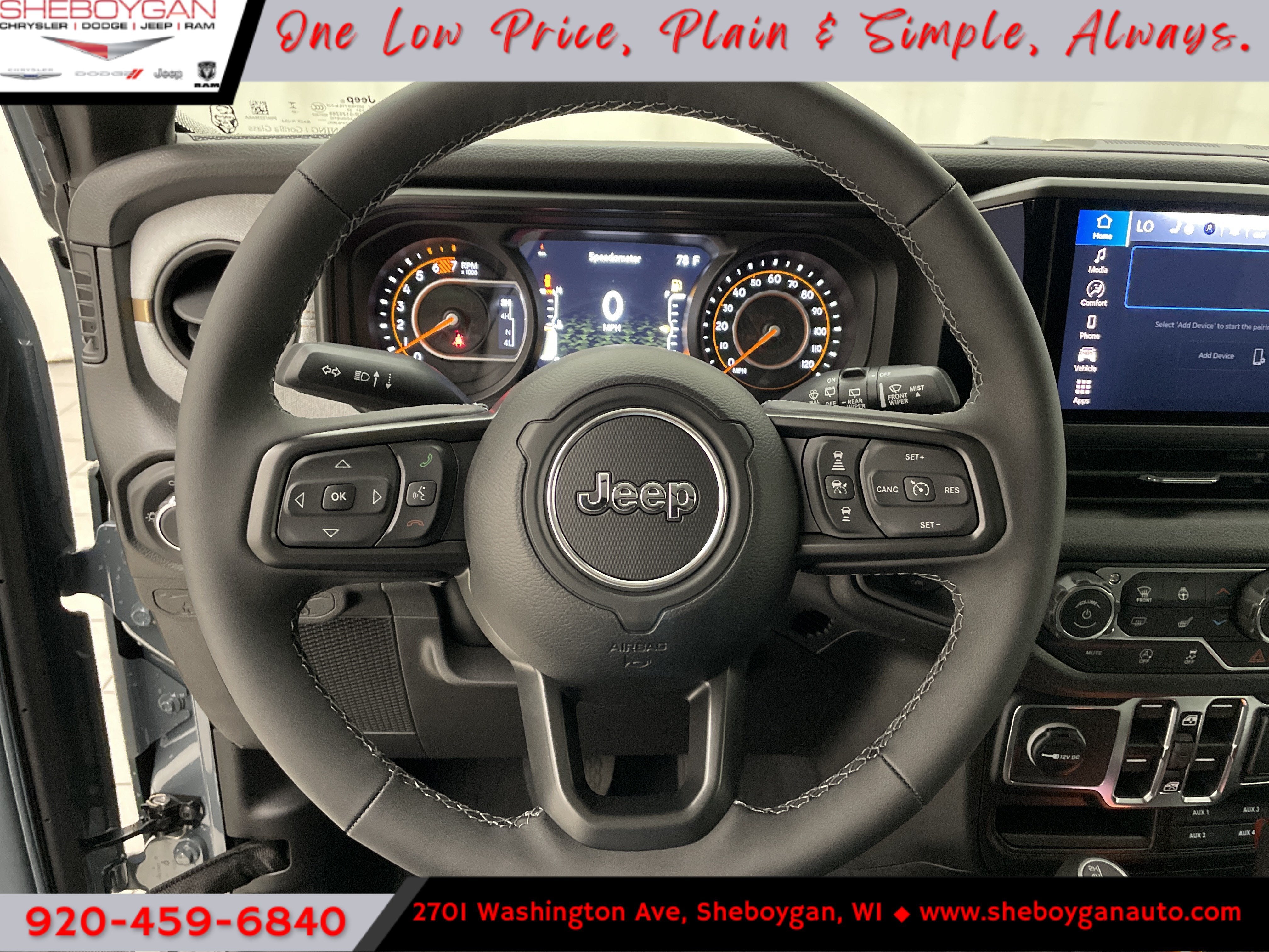 2026 Jeep Wrangler WRANGLER 4-DOOR SPORT S