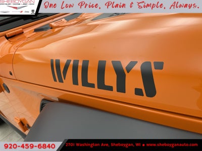 2027 Jeep Wrangler WRANGLER 4-DOOR WILLYS