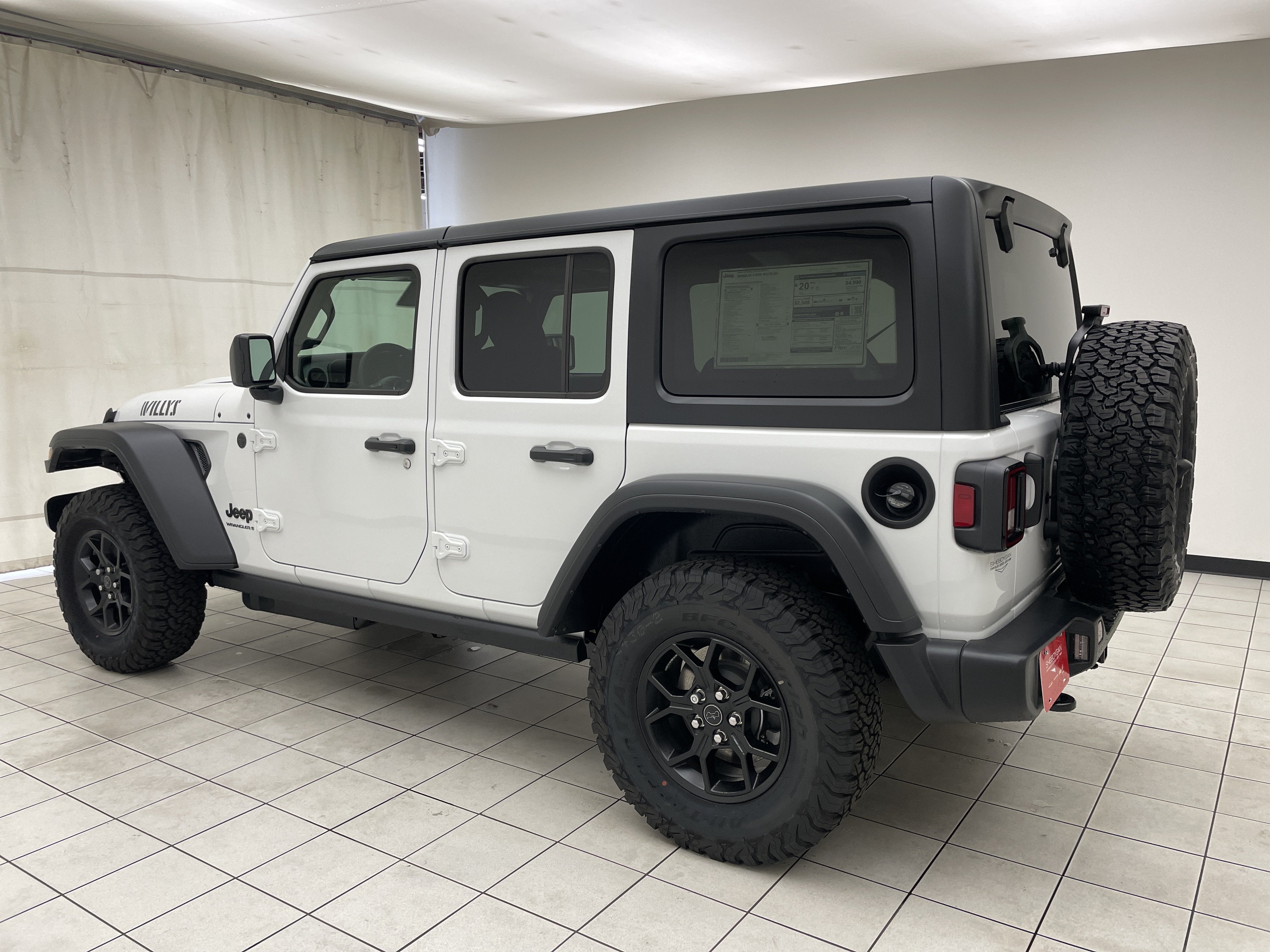 2026 Jeep Wrangler WRANGLER 4-DOOR WILLYS