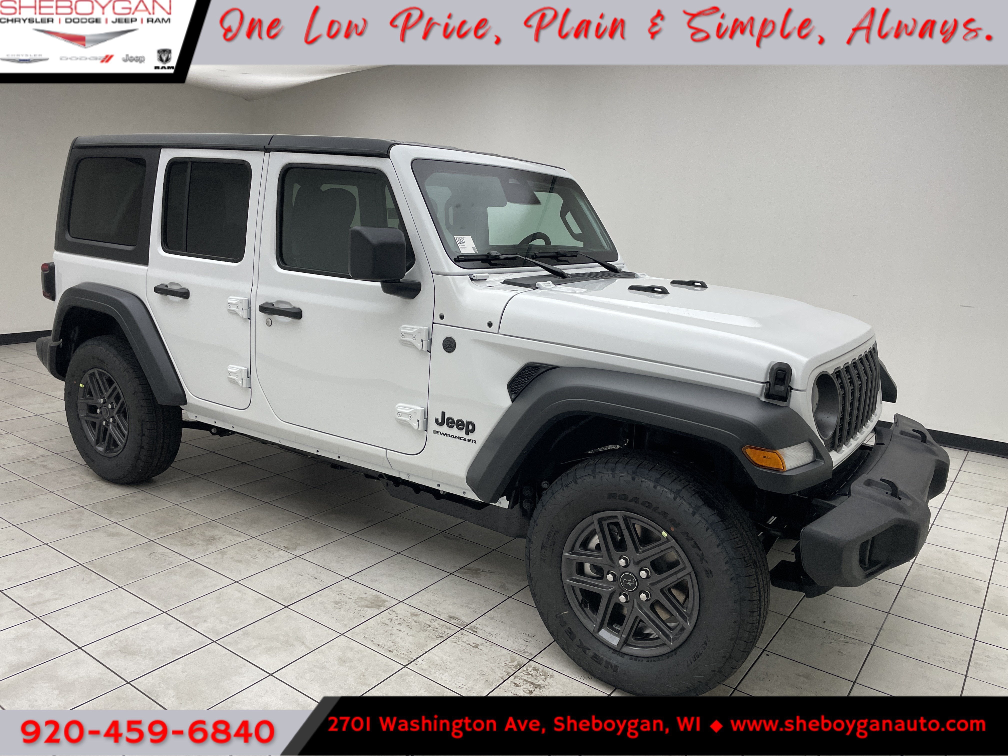 2027 Jeep Wrangler WRANGLER 4-DOOR SPORT S