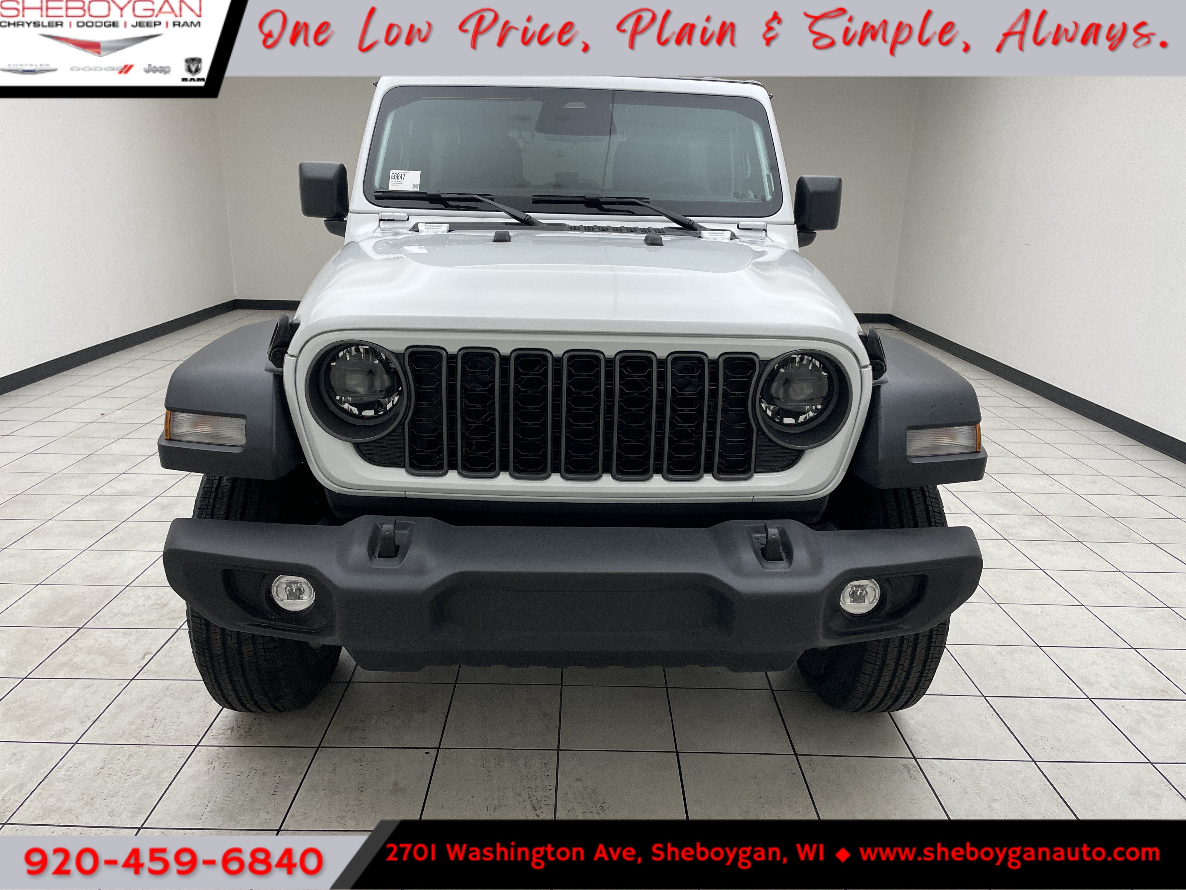 2027 Jeep Wrangler WRANGLER 4-DOOR SPORT S