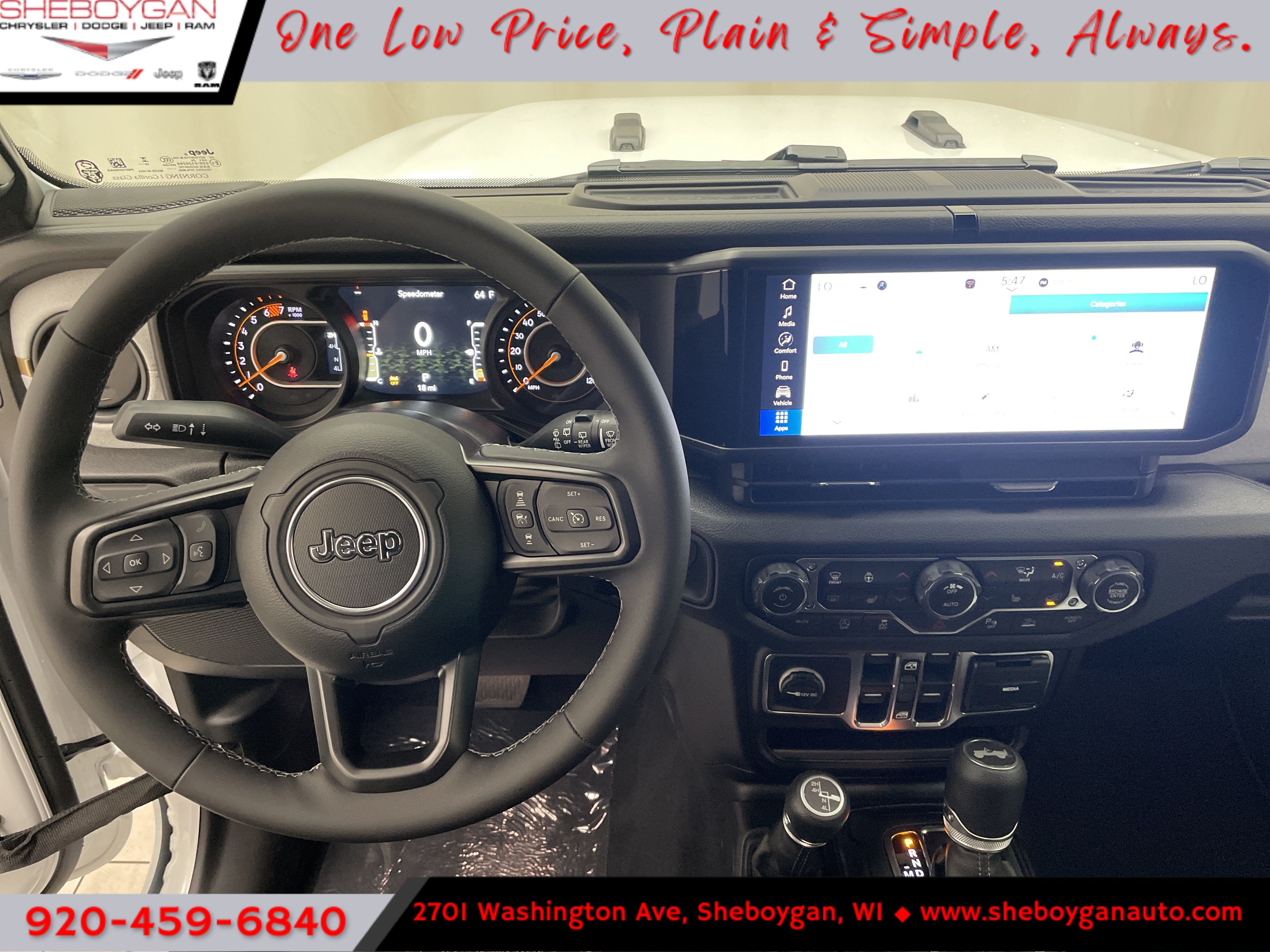 2027 Jeep Wrangler WRANGLER 4-DOOR SPORT S