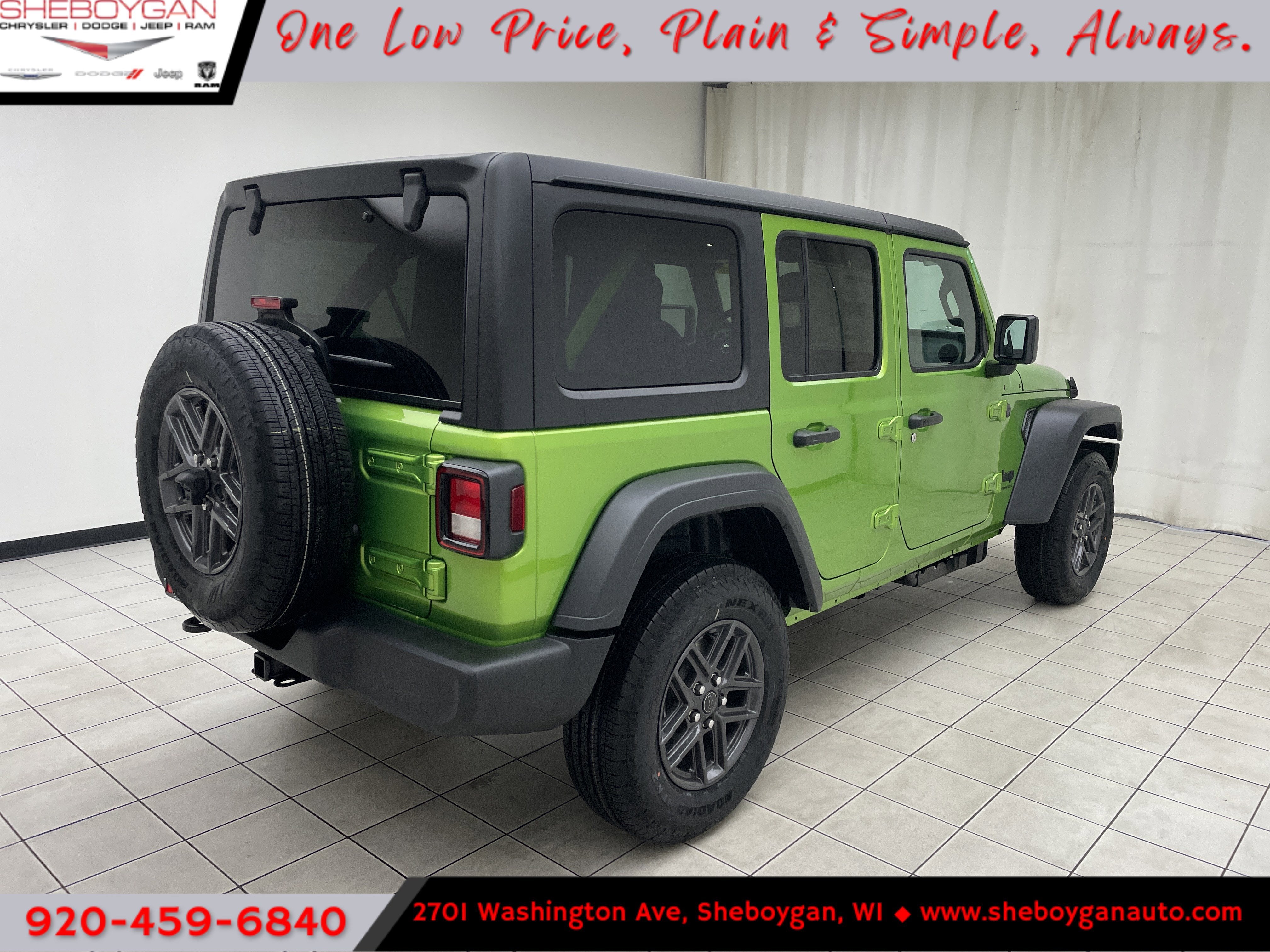 2026 Jeep Wrangler WRANGLER 4-DOOR SPORT S