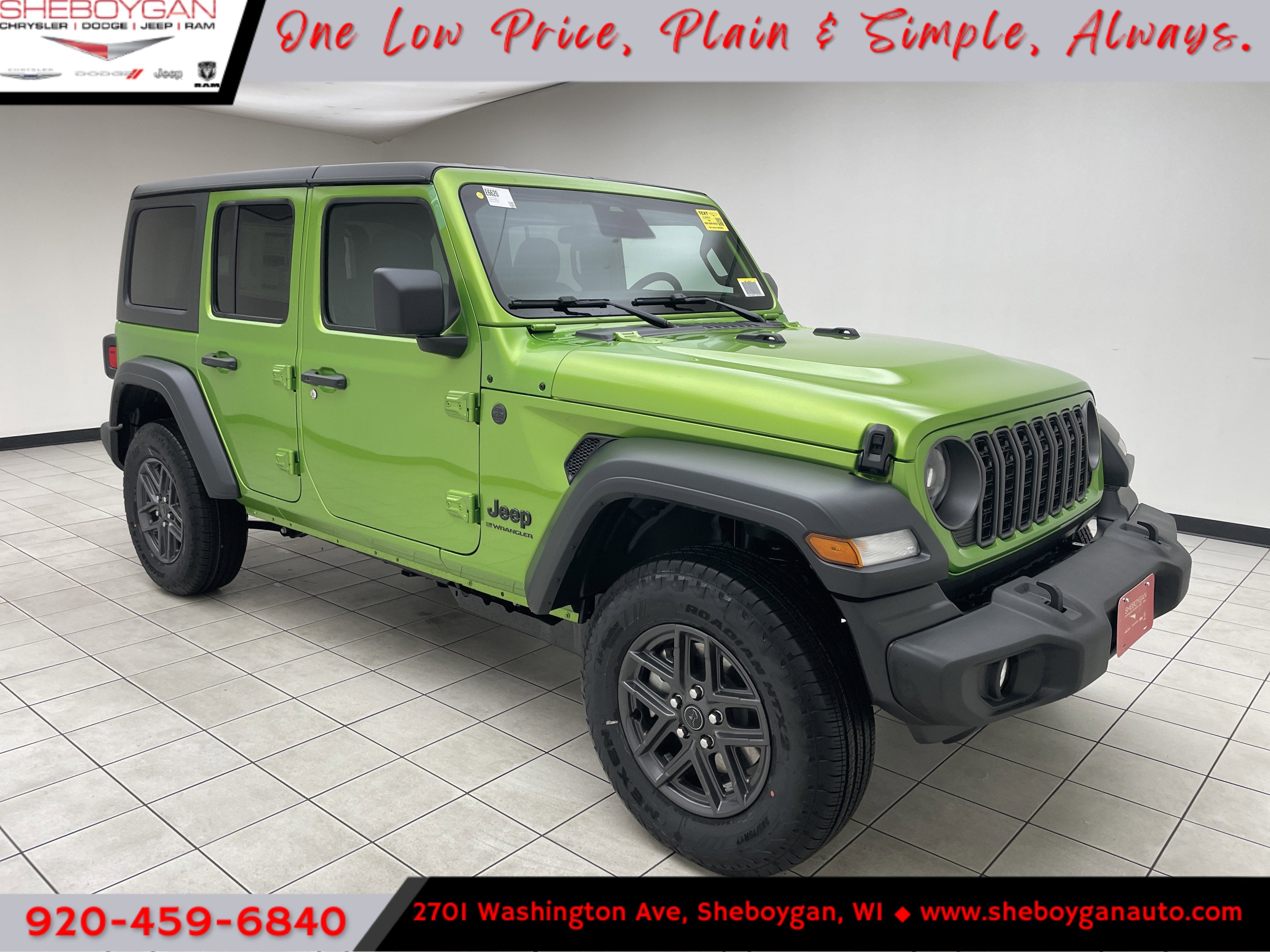 2026 Jeep Wrangler WRANGLER 4-DOOR SPORT S