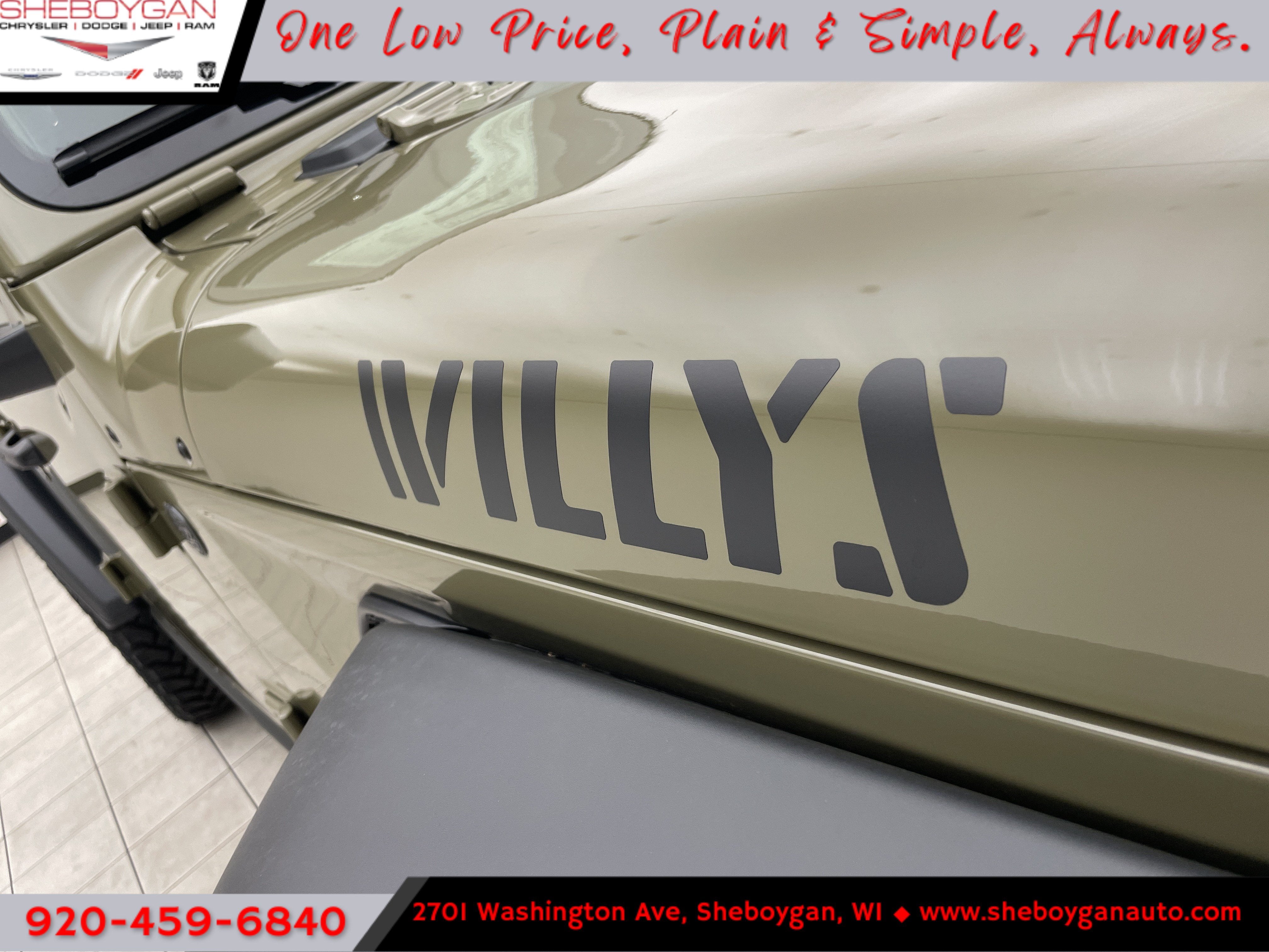 2026 Jeep Wrangler WRANGLER 4-DOOR WILLYS