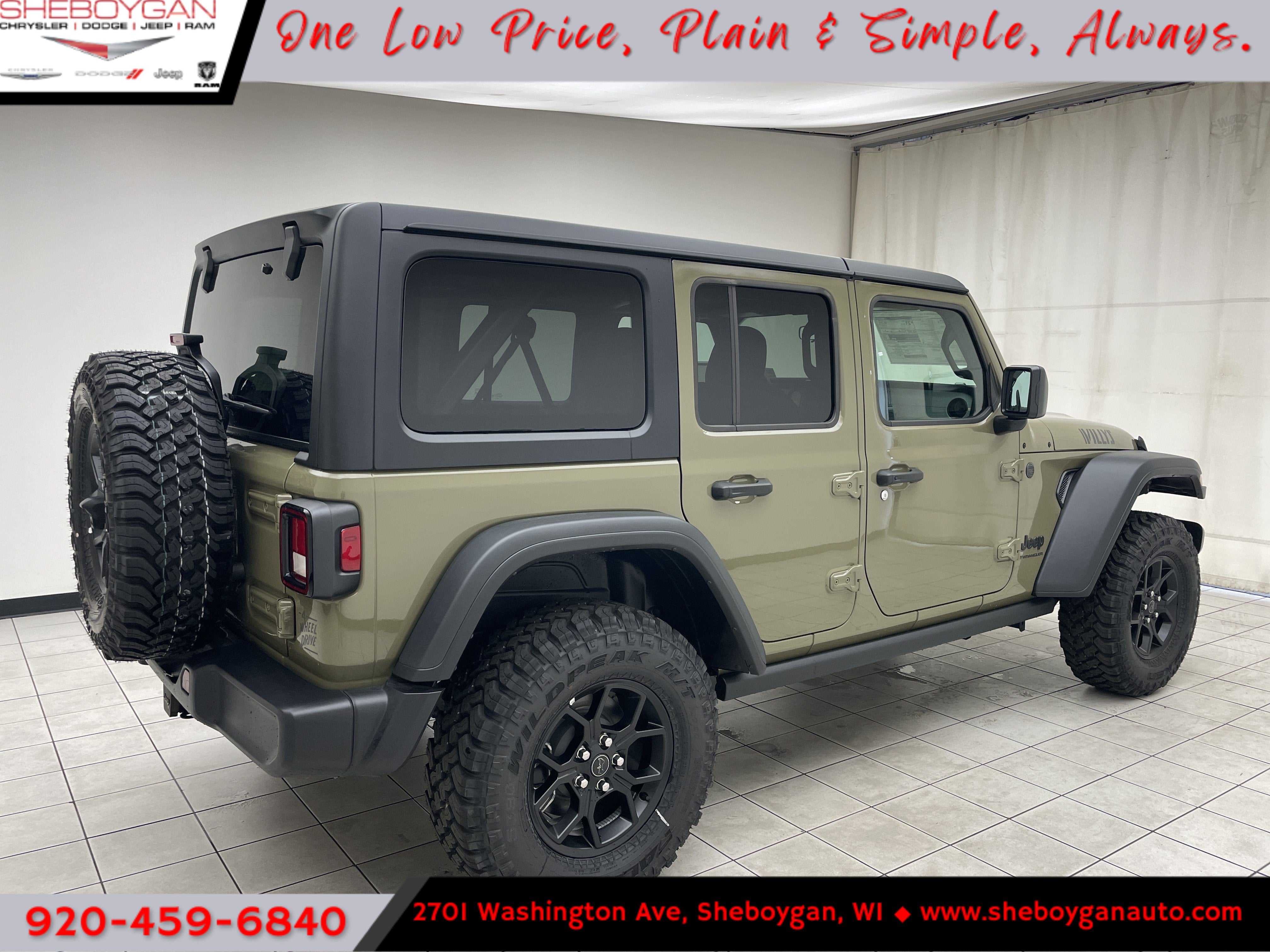 2026 Jeep Wrangler WRANGLER 4-DOOR WILLYS