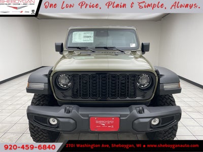 2026 Jeep Wrangler WRANGLER 4-DOOR WILLYS