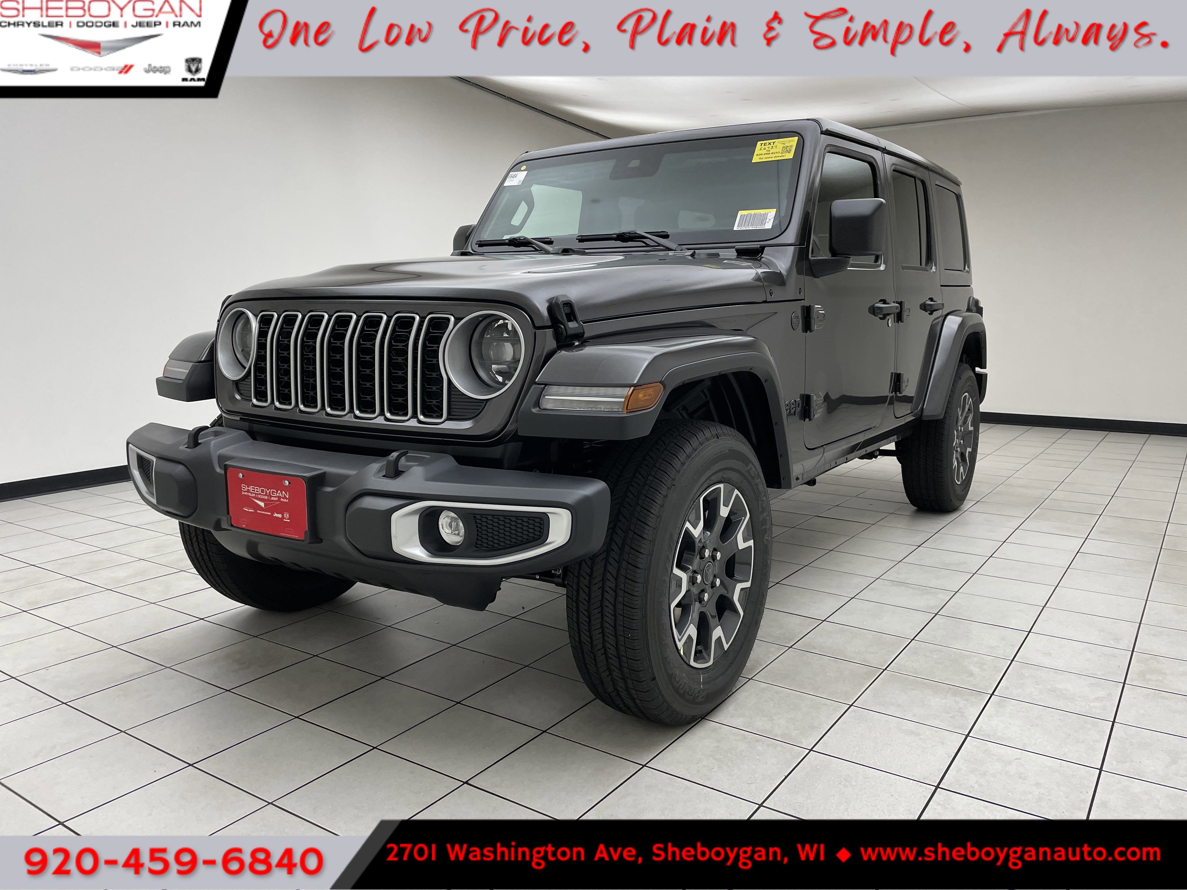 2025 Jeep Wrangler WRANGLER 4-DOOR SAHARA