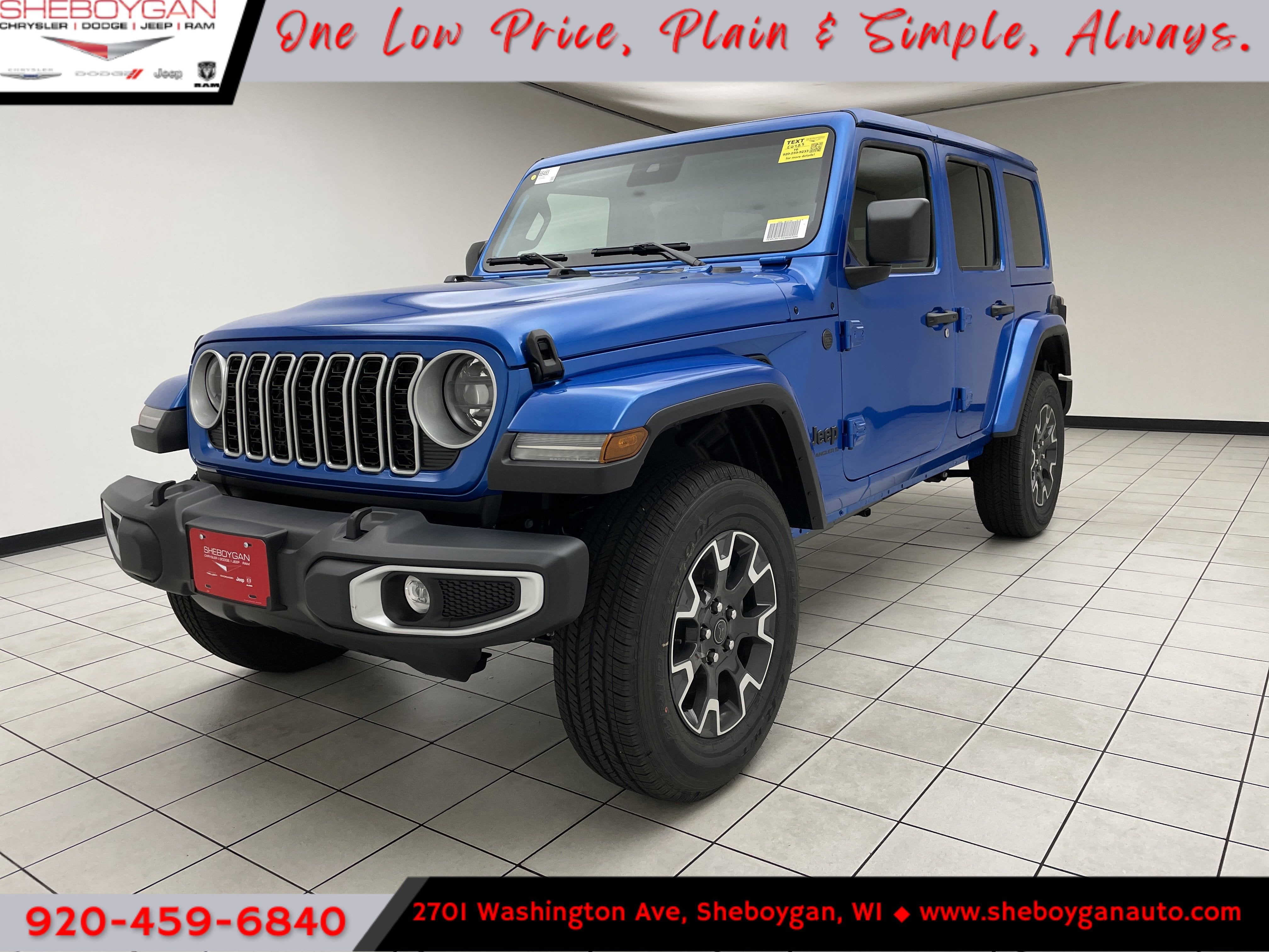 2025 Jeep WRANGLER 4-DOOR SAHARA