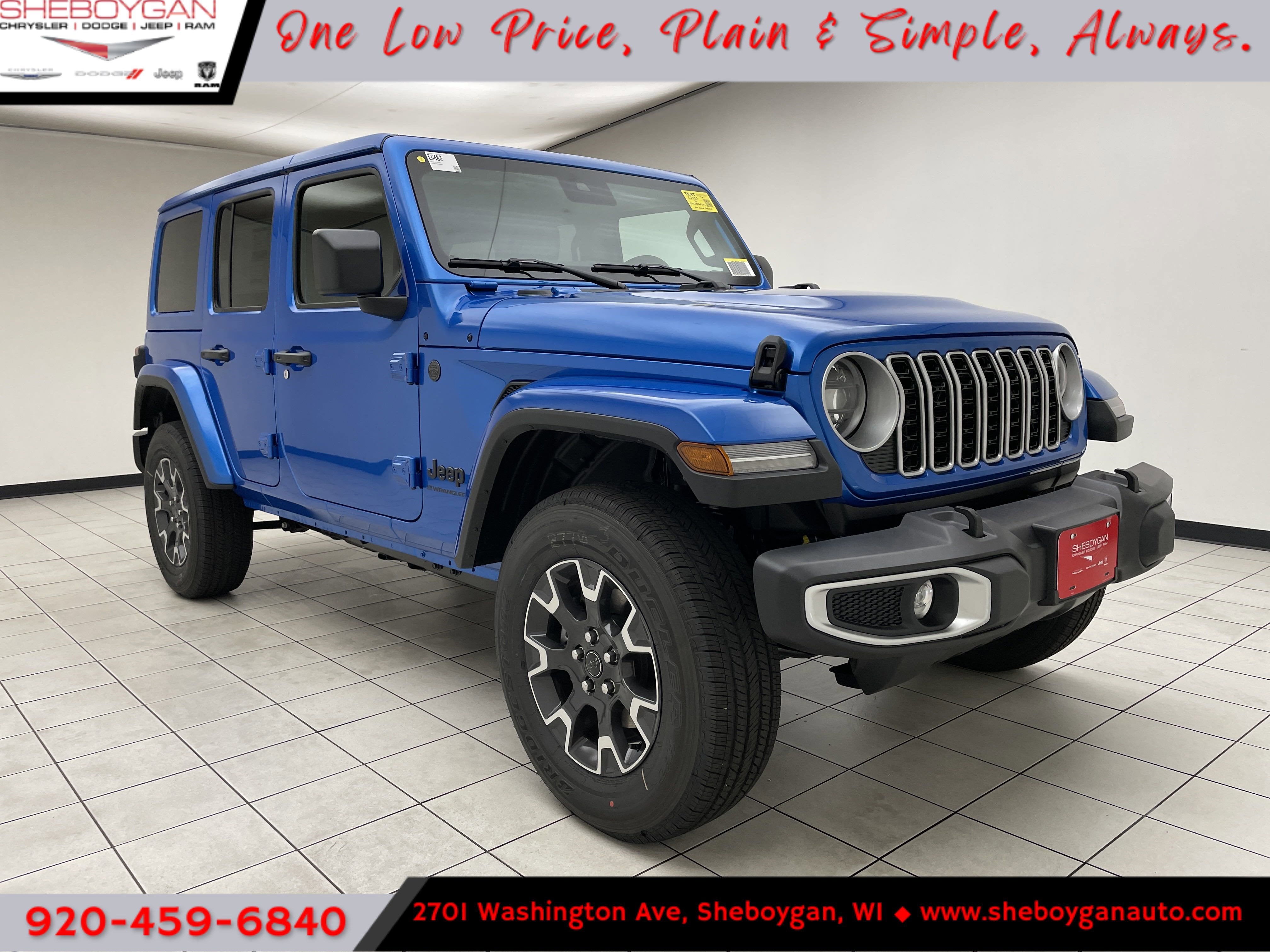 2025 Jeep Wrangler WRANGLER 4-DOOR SAHARA
