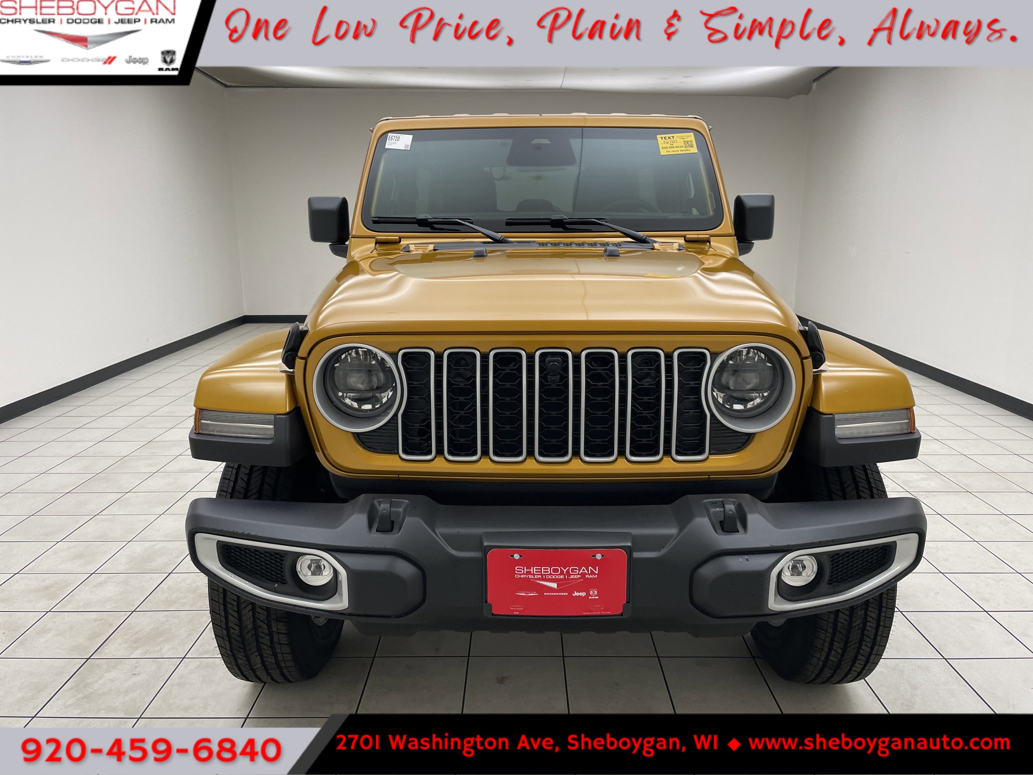 2026 Jeep Wrangler WRANGLER 4-DOOR SAHARA