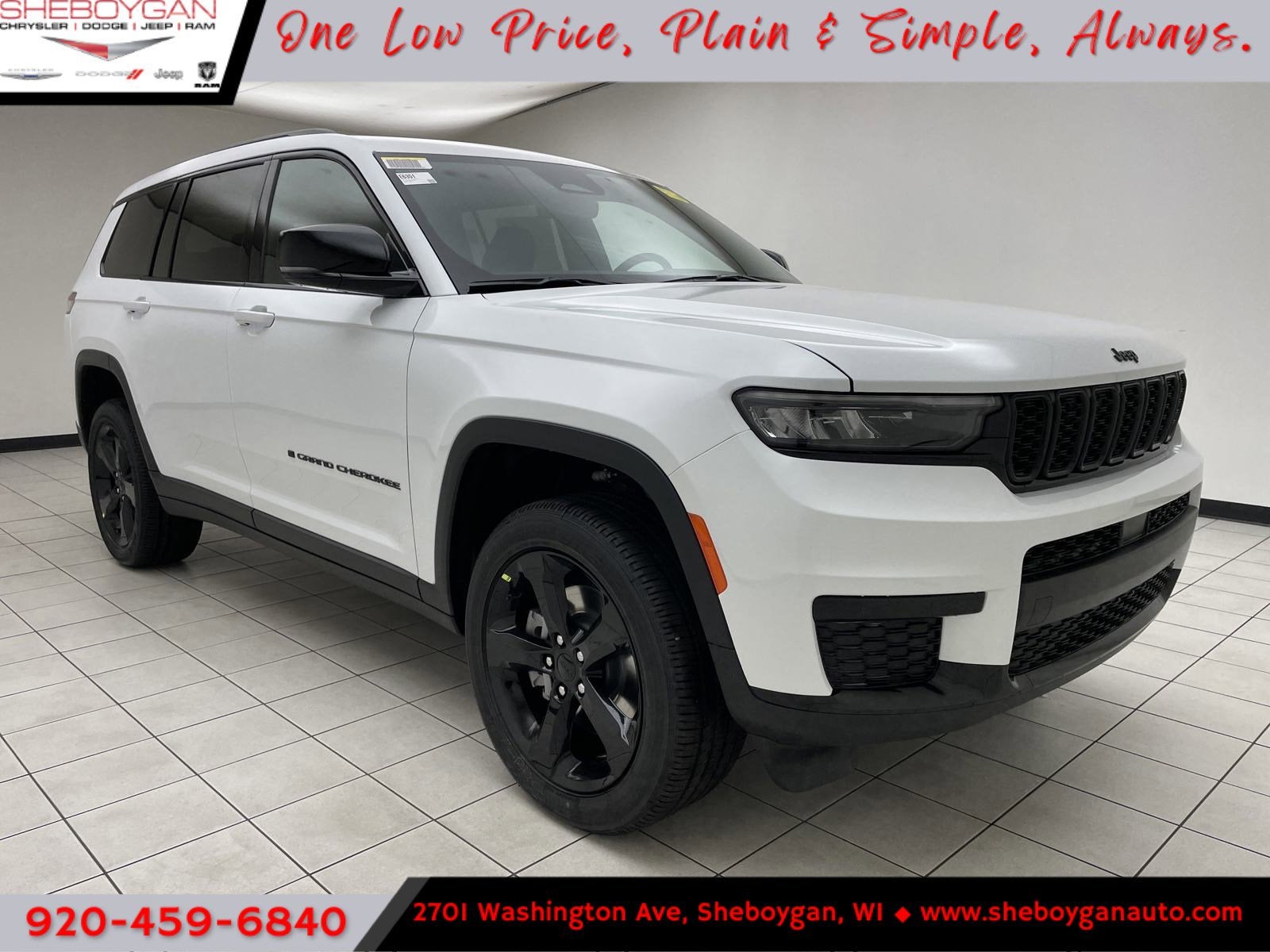 2025 Jeep Grand Cherokee GRAND CHEROKEE L ALTITUDE 4X4