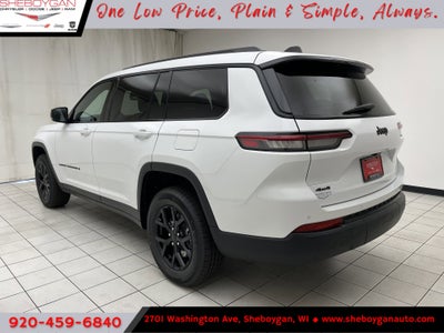 2025 Jeep Grand Cherokee GRAND CHEROKEE L ALTITUDE 4X4