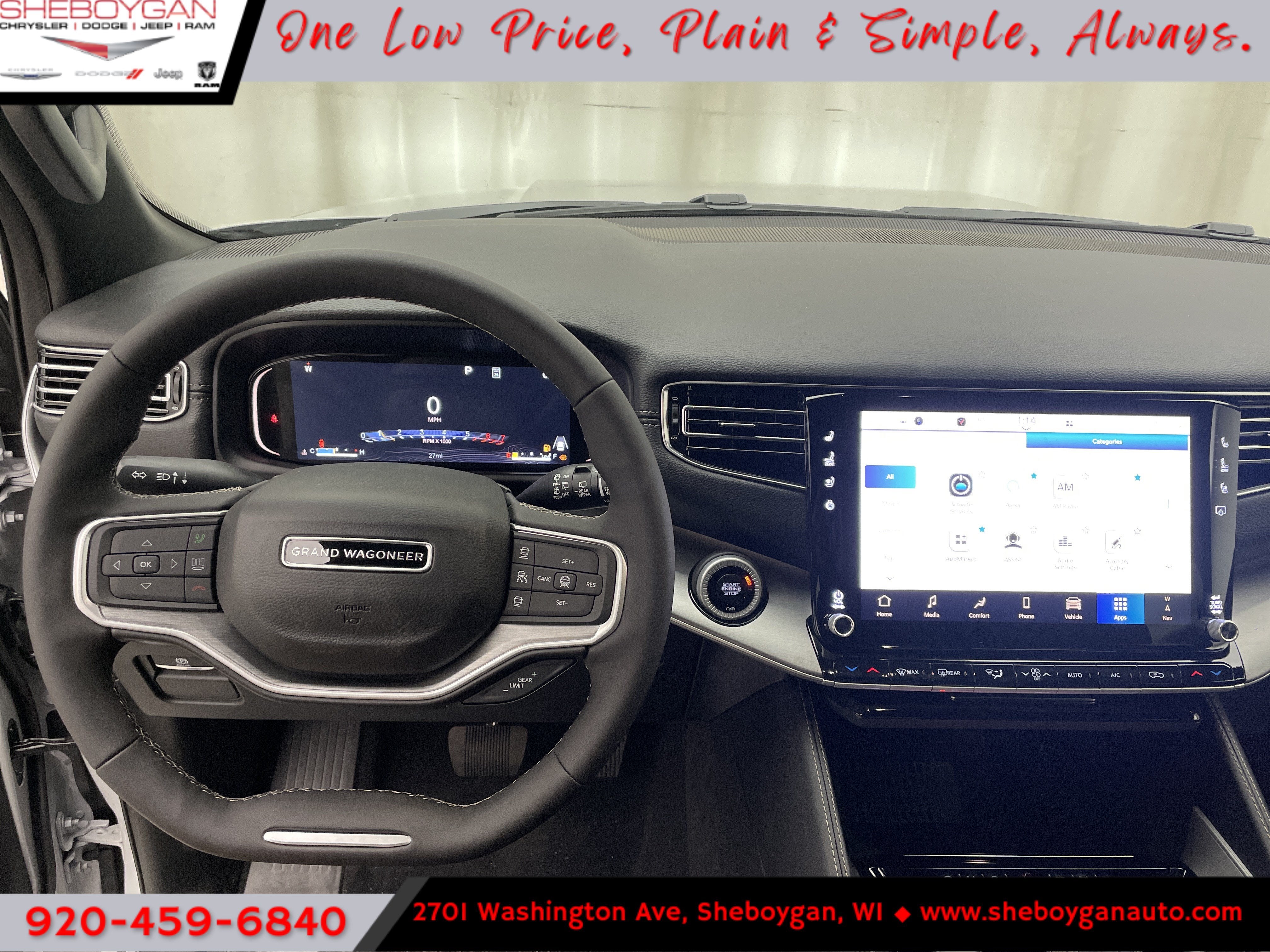 2027 Jeep Grand Wagoneer GRAND WAGONEER LIMITED ALTITUDE 4X4