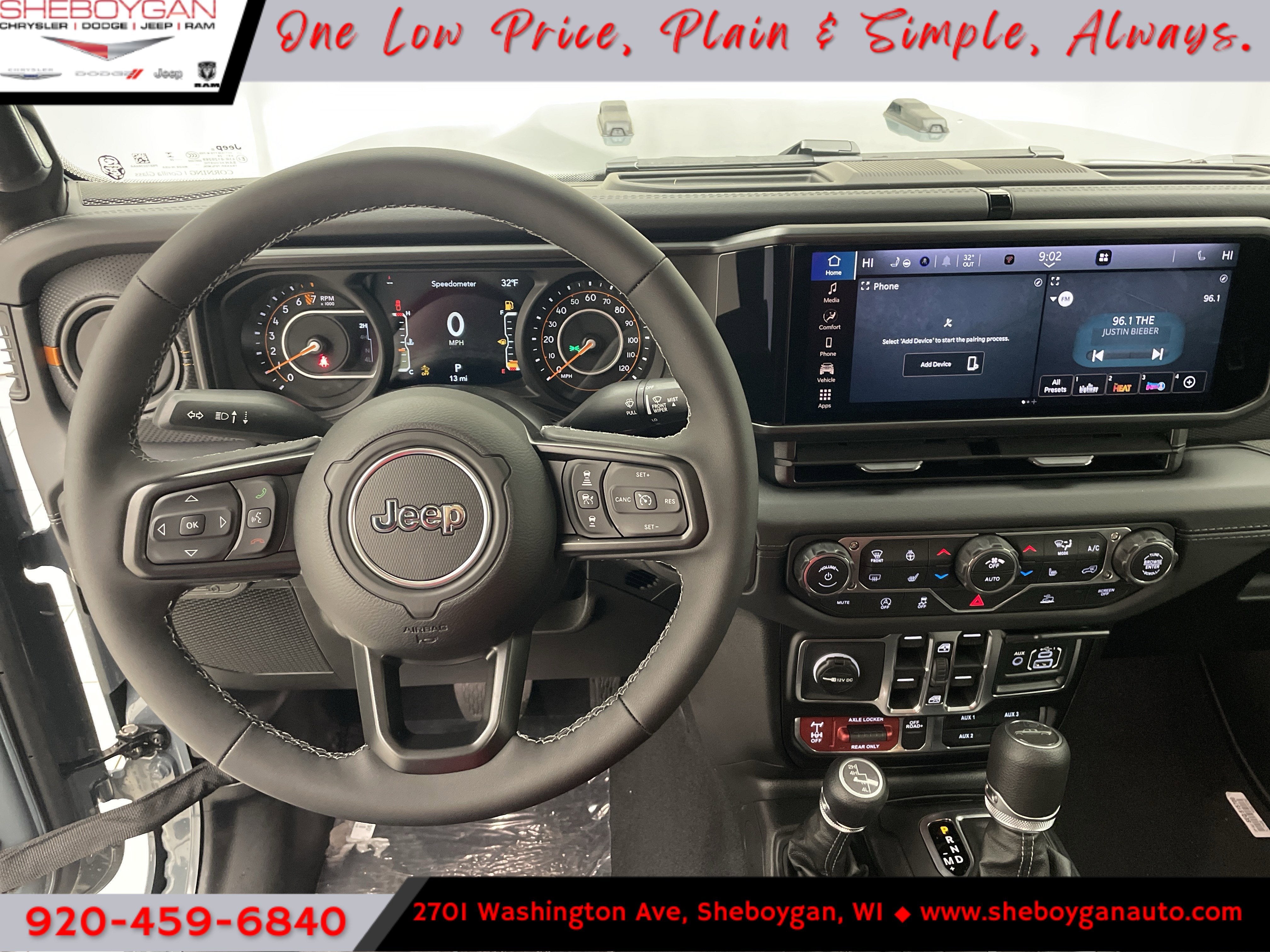 2026 Jeep Gladiator GLADIATOR MOJAVE 4X4