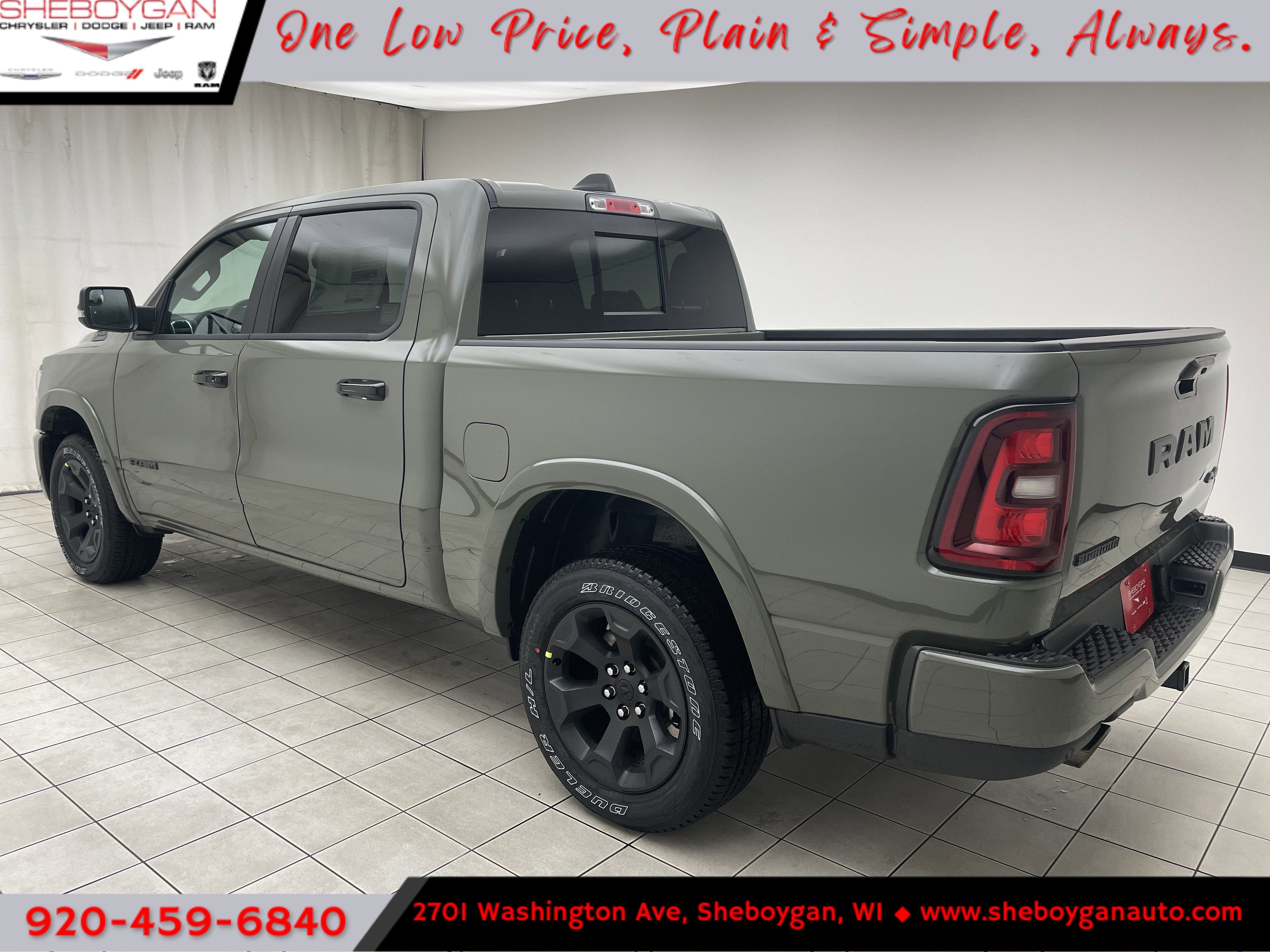 2026 RAM Ram 1500 RAM 1500 BIG HORN CREW CAB 4X4 5'7' BOX
