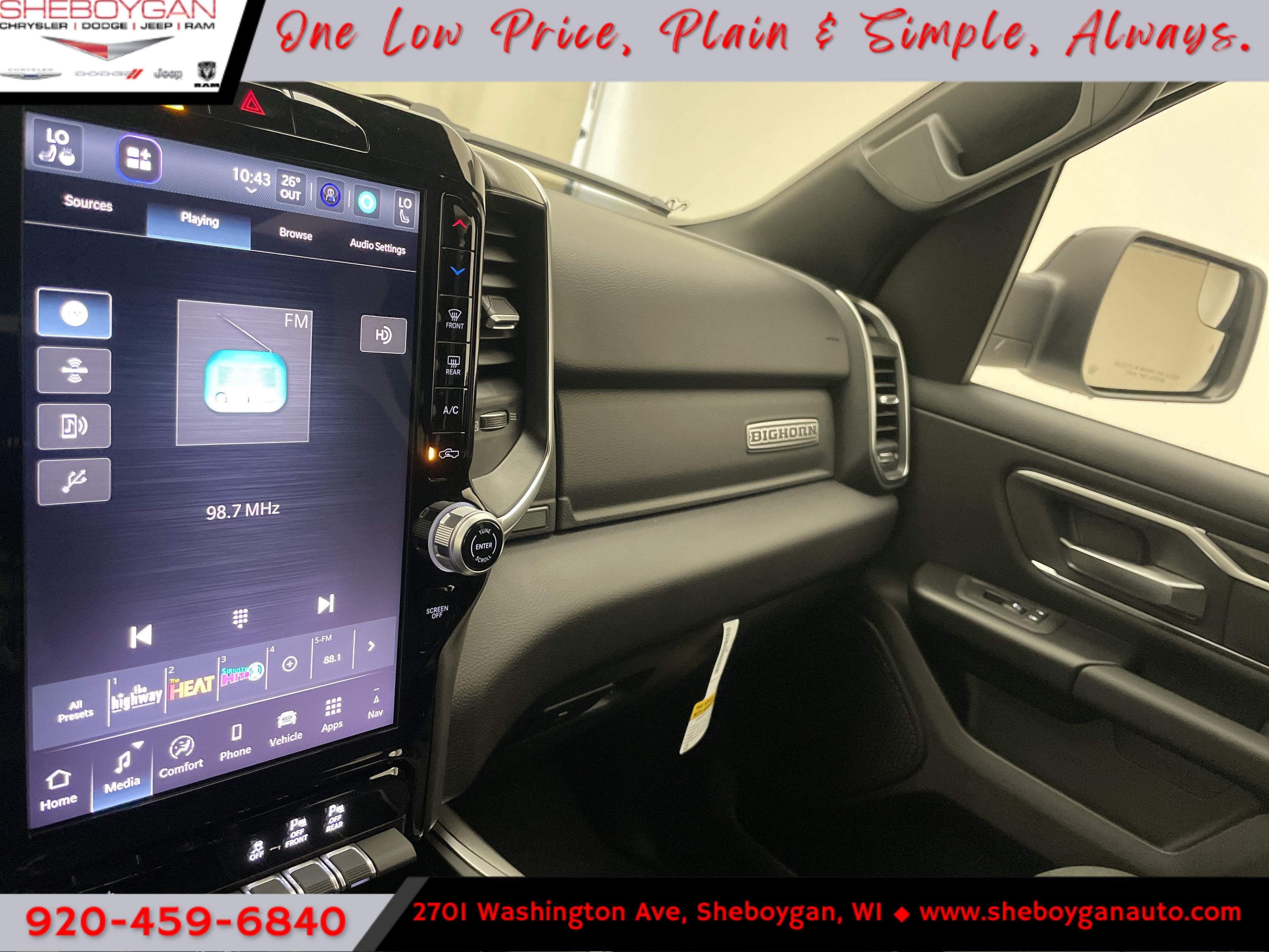 2026 RAM 1500 RAM 1500 BIG HORN CREW CAB 4X4 5'7' BOX
