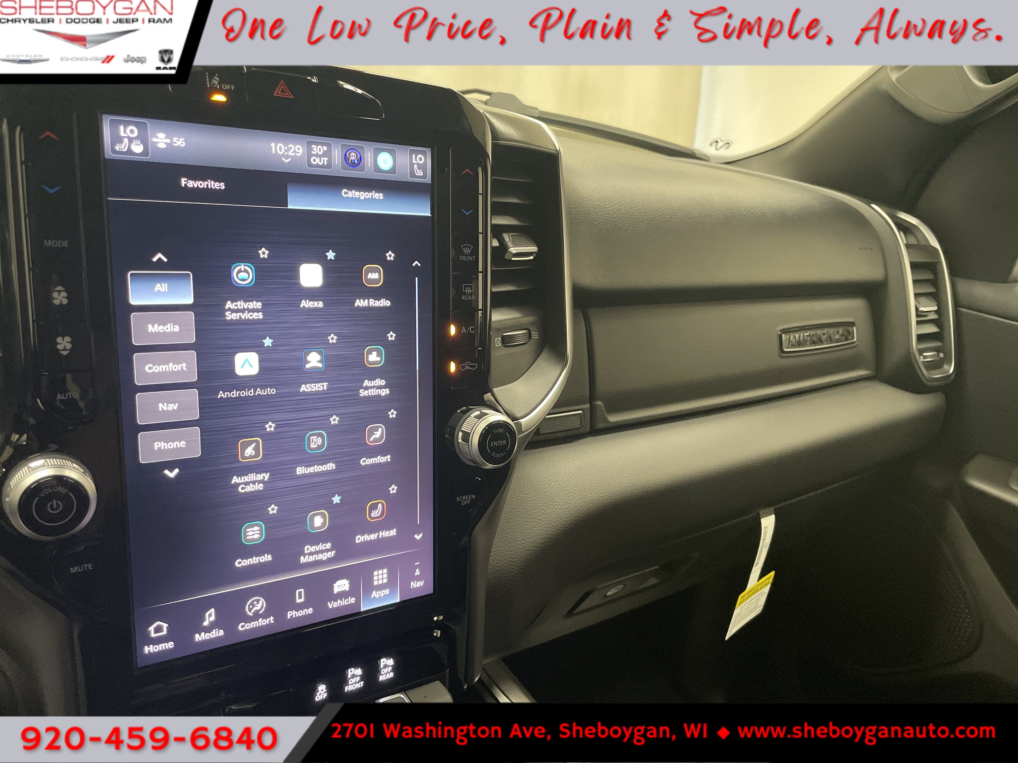 2026 RAM Ram 1500 RAM 1500 BIG HORN CREW CAB 4X4 5'7' BOX