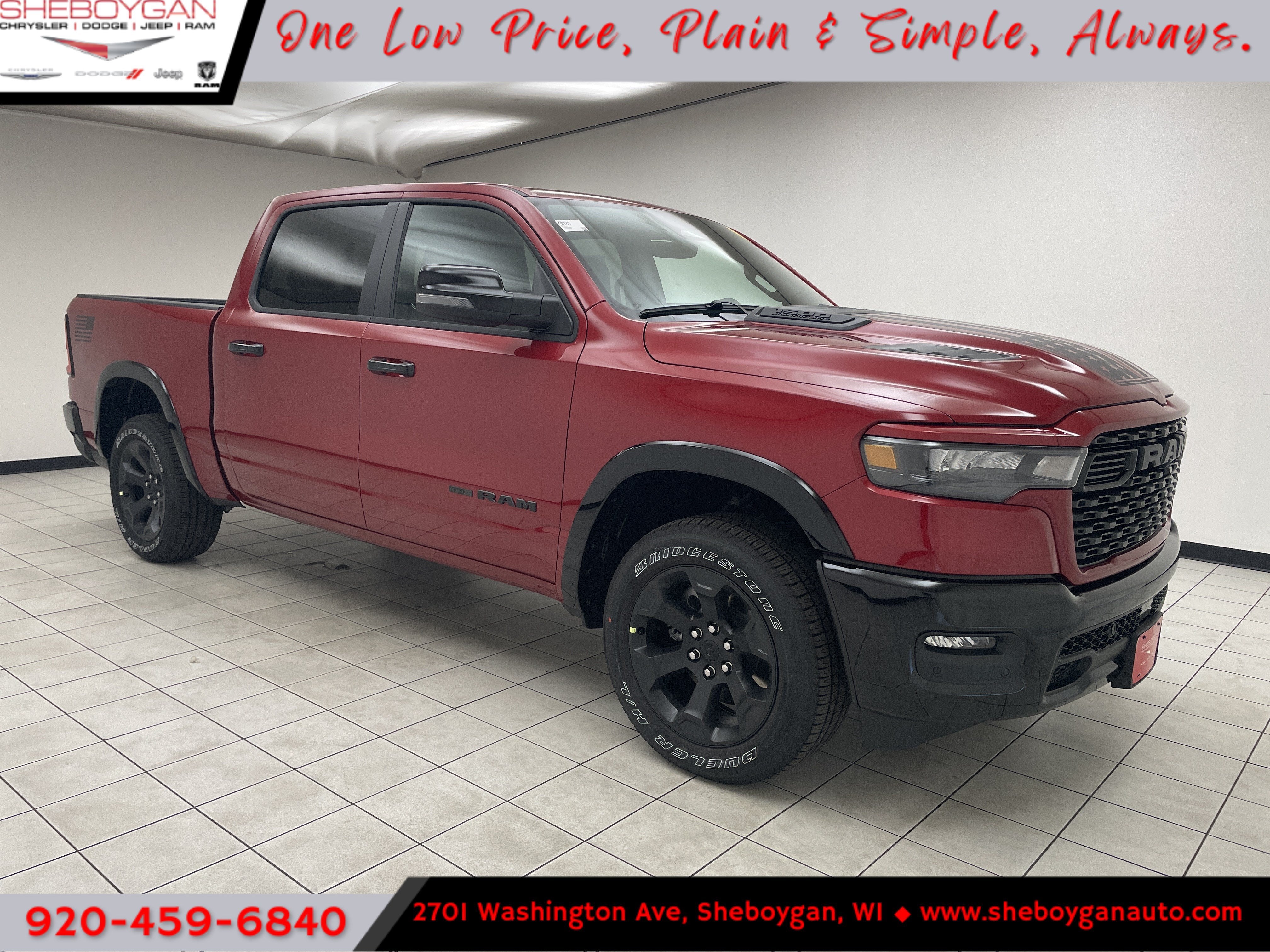 2026 RAM Ram 1500 RAM 1500 BIG HORN CREW CAB 4X4 5'7' BOX