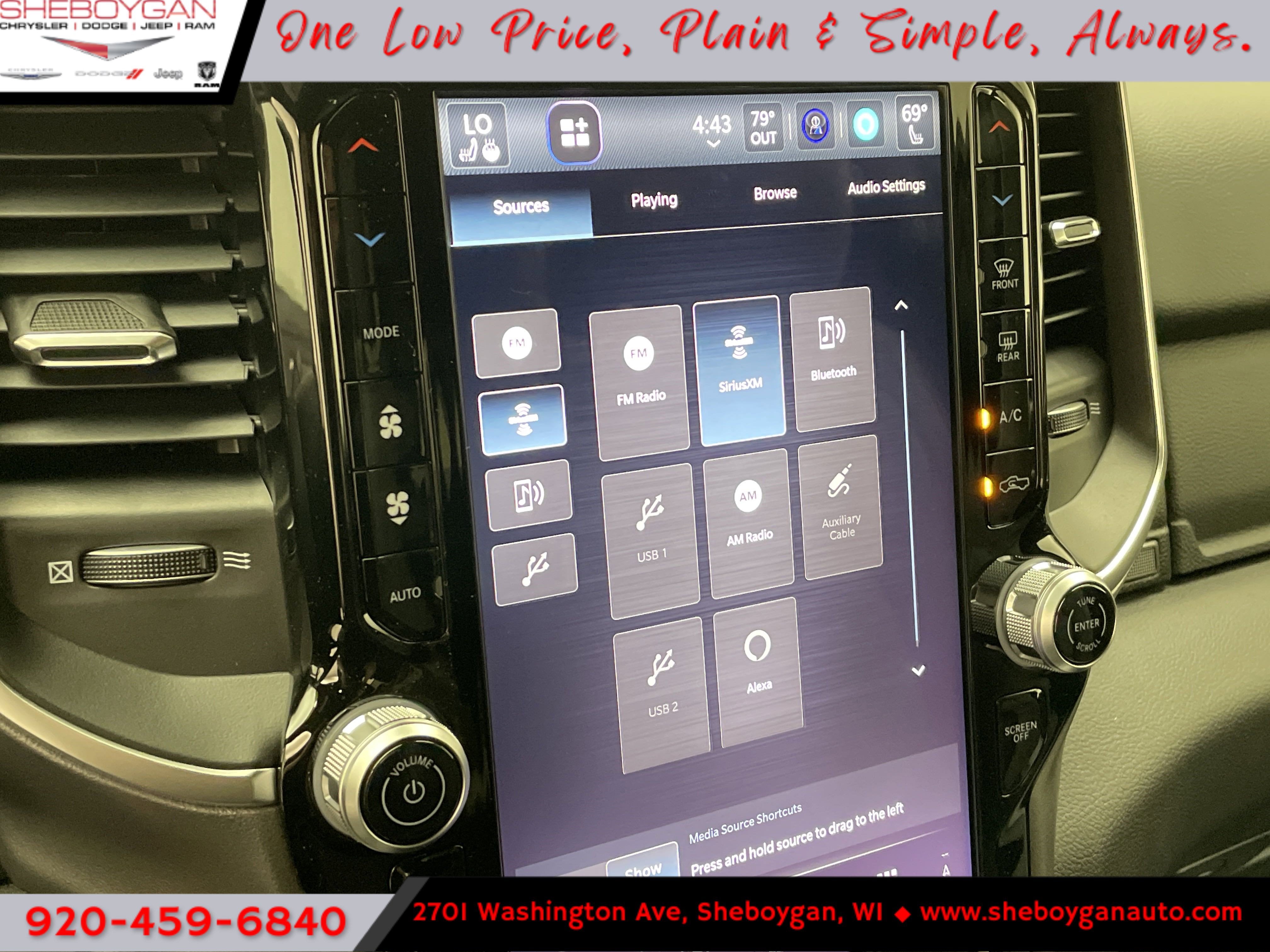 2026 RAM Ram 1500 RAM 1500 BIG HORN CREW CAB 4X4 5'7' BOX