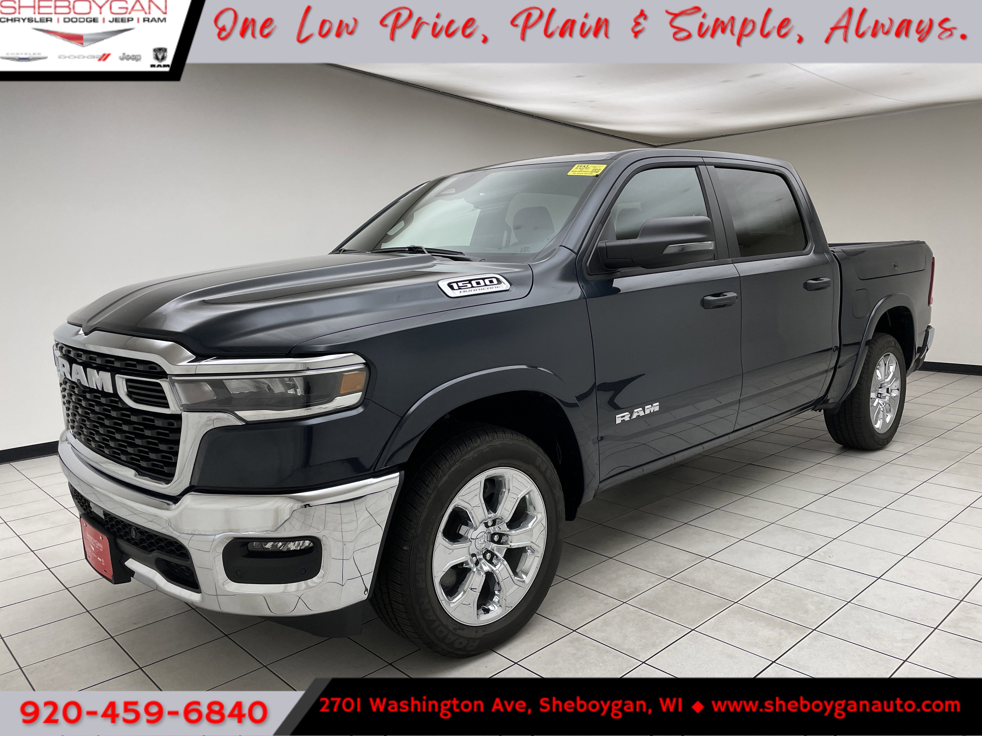 2026 RAM 1500 BIG HORN CREW CAB 4X4 5'7' BOX