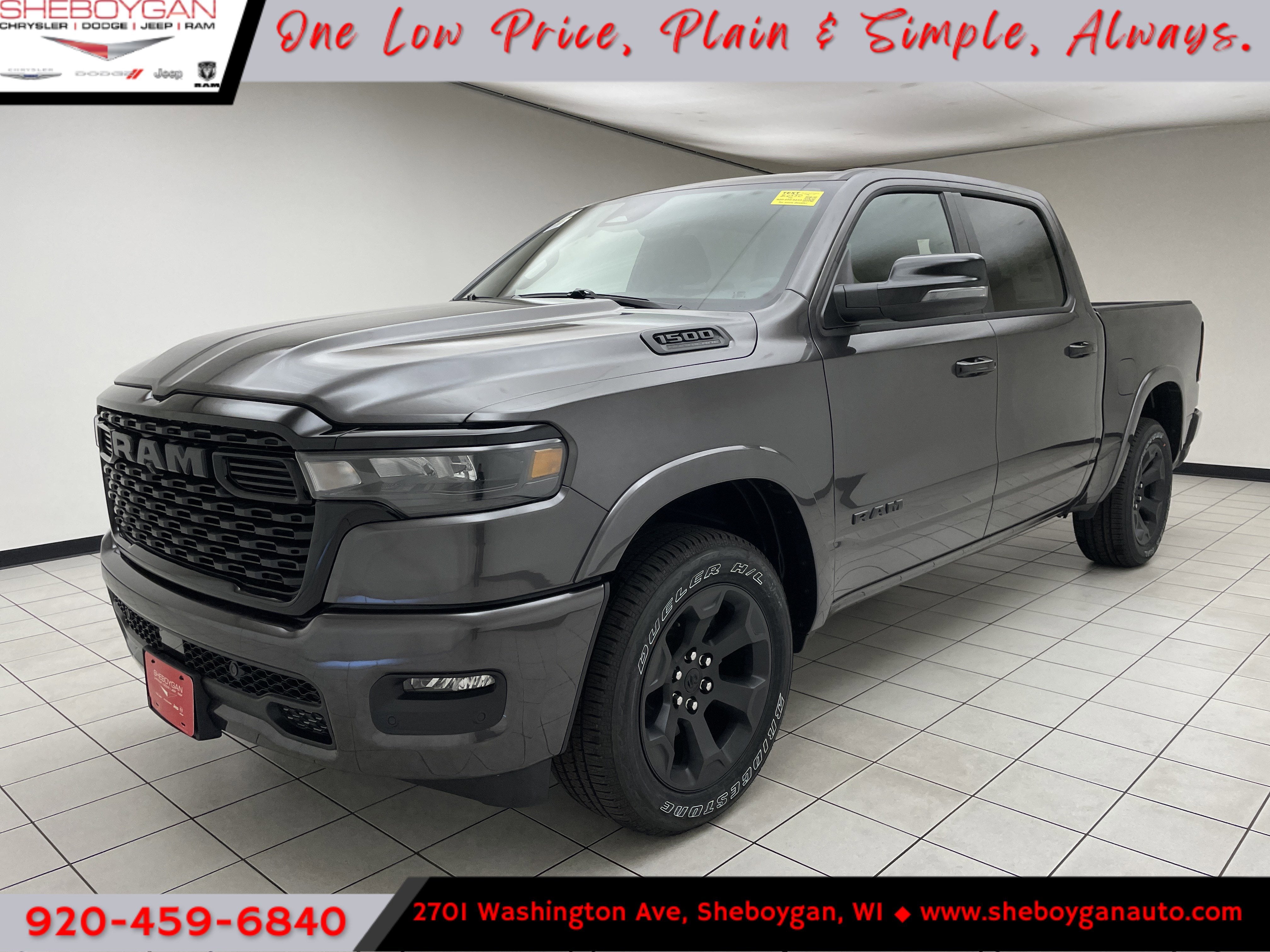 2026 RAM Ram 1500 RAM 1500 BIG HORN CREW CAB 4X4 5'7' BOX