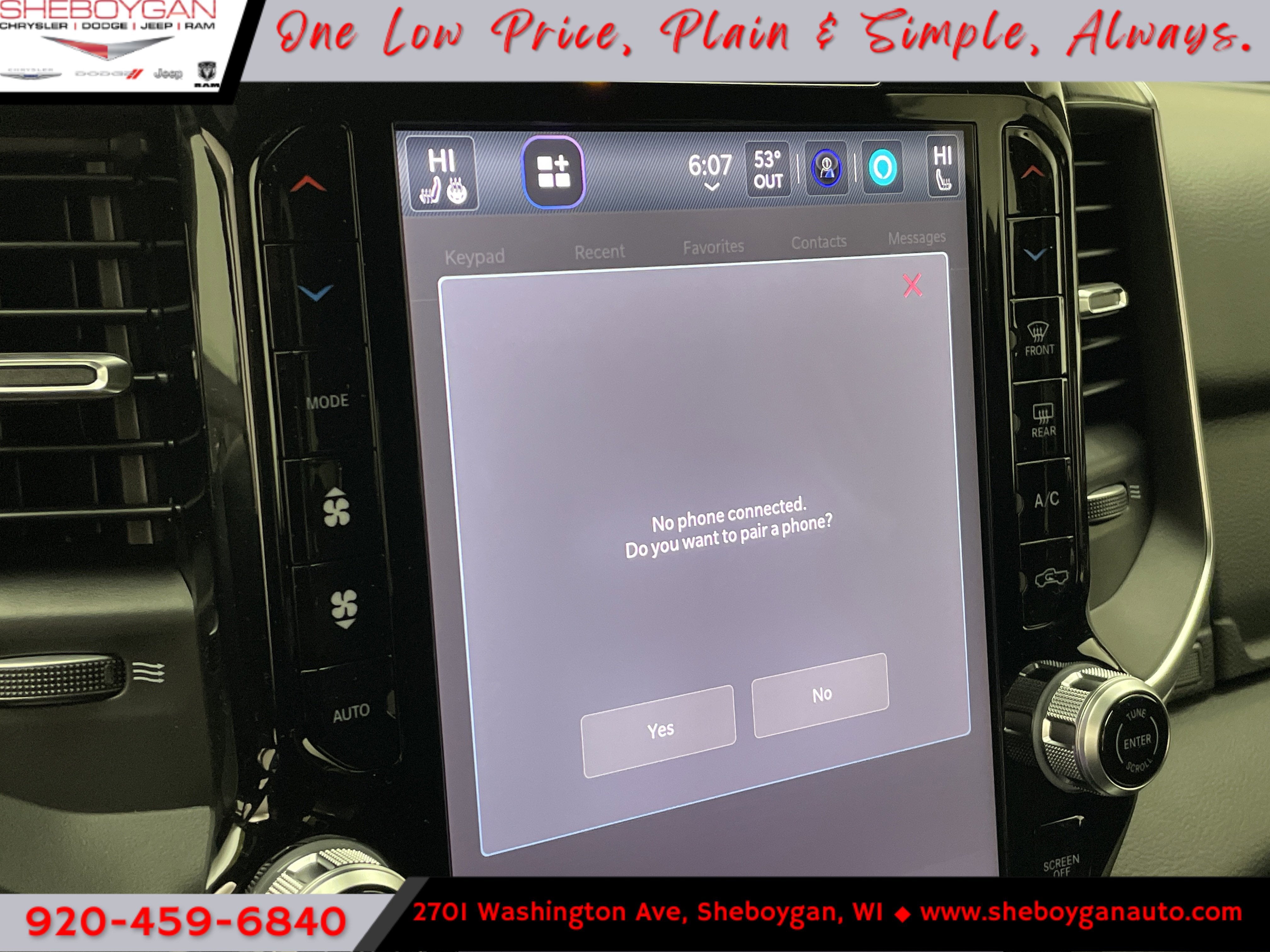 2026 RAM Ram 1500 RAM 1500 BIG HORN CREW CAB 4X4 5'7' BOX