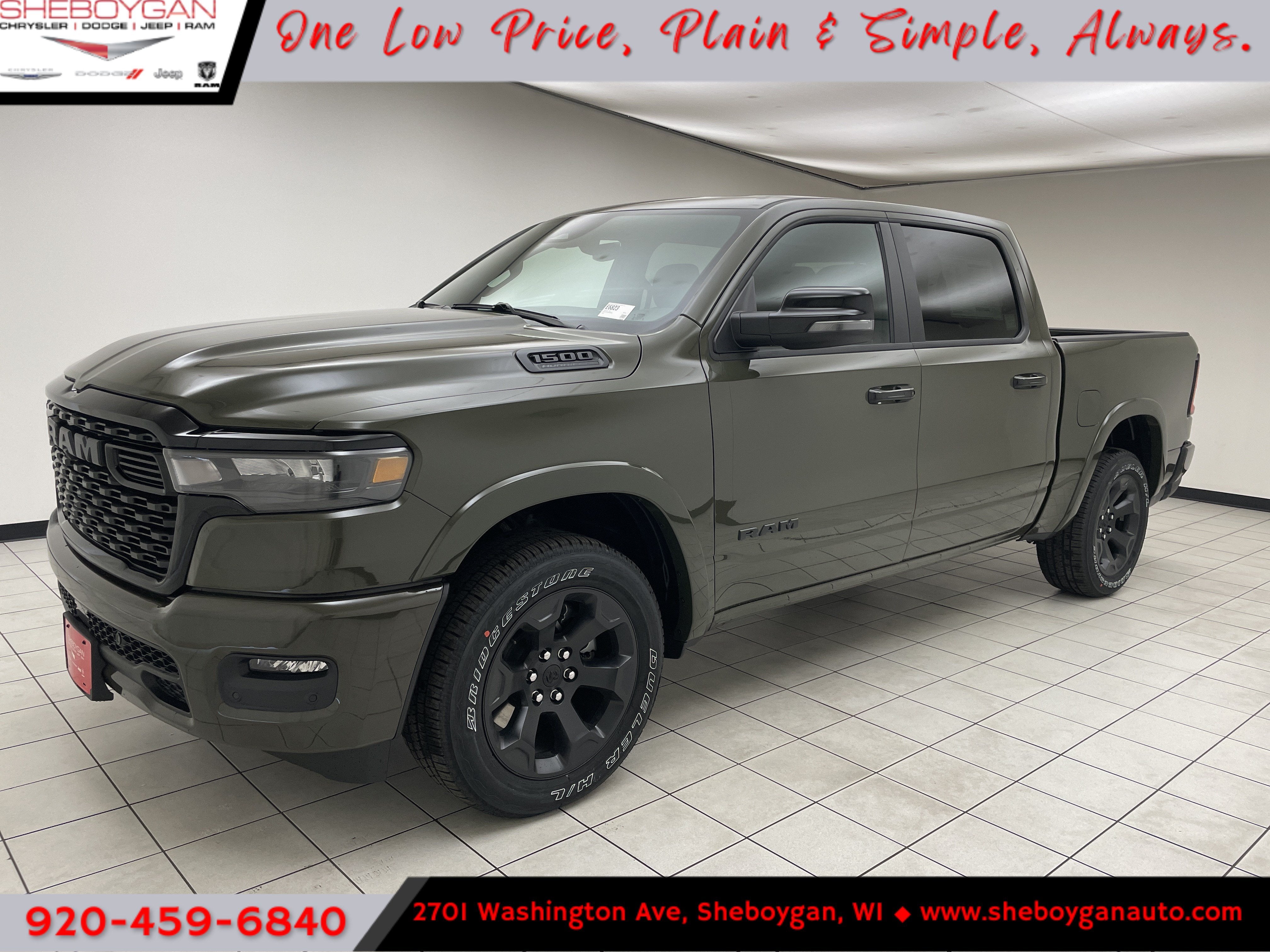 2026 RAM 1500 RAM 1500 BIG HORN CREW CAB 4X4 5'7' BOX