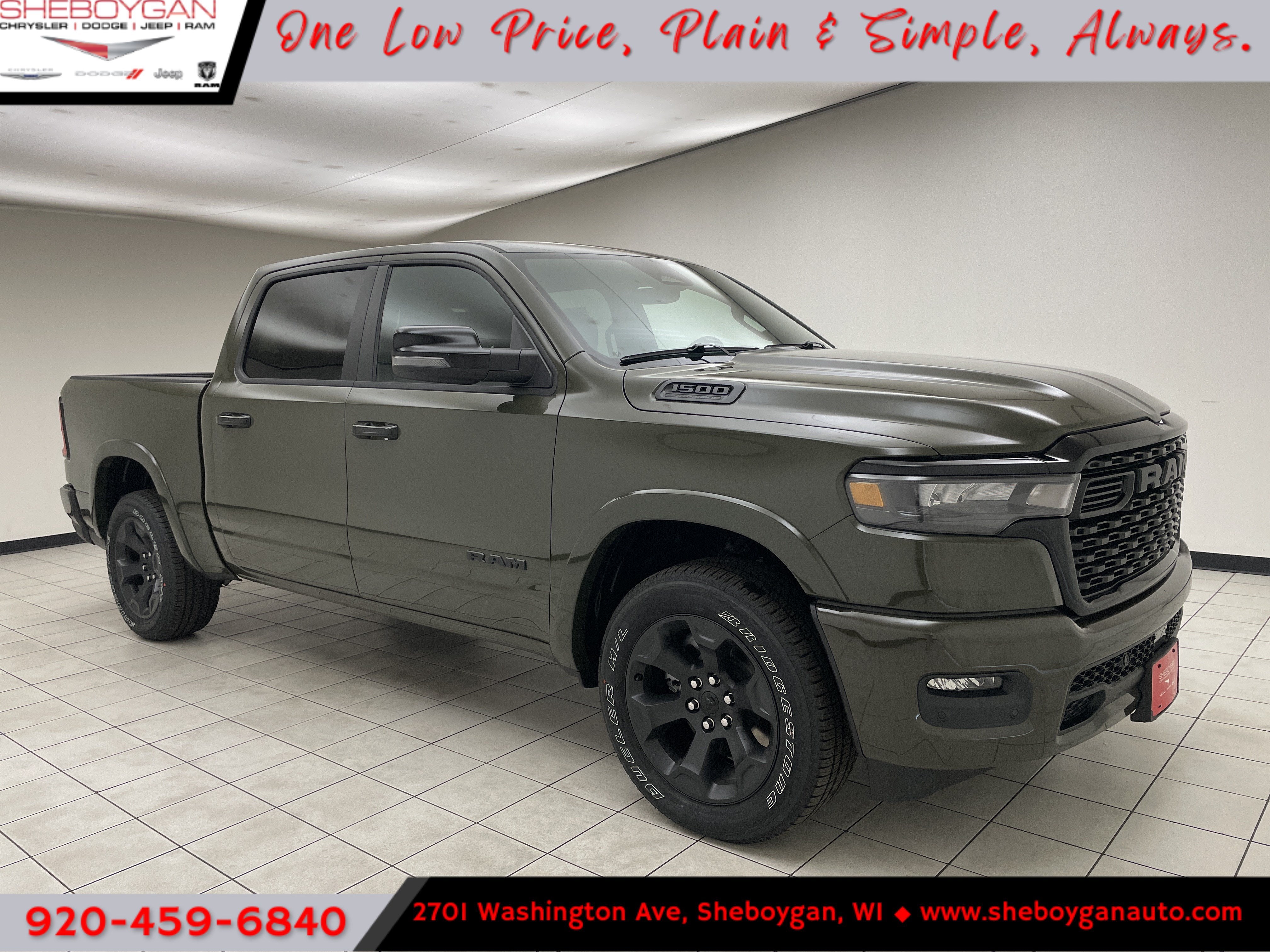 2026 RAM 1500 RAM 1500 BIG HORN CREW CAB 4X4 5'7' BOX