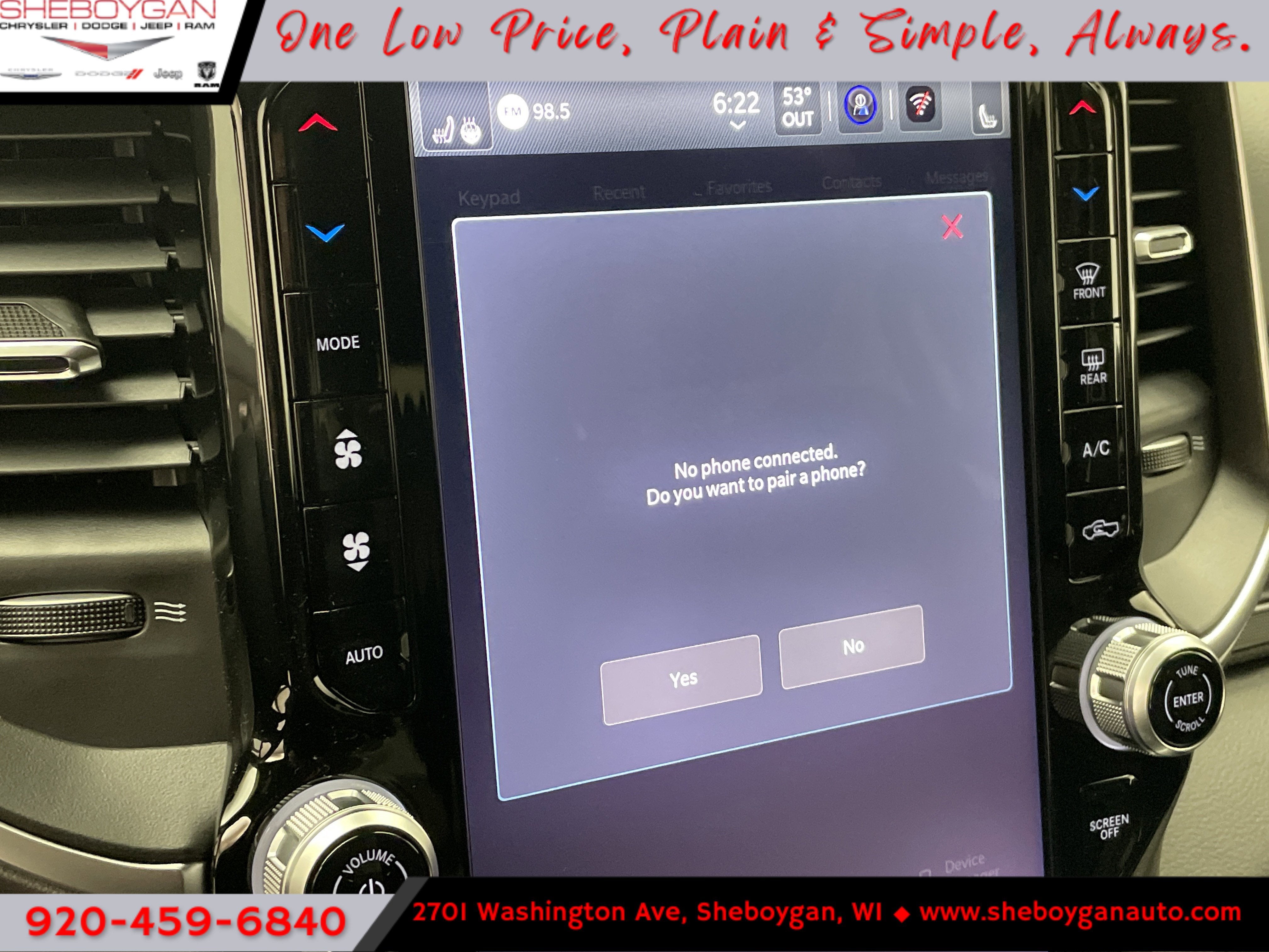 2026 RAM Ram 1500 RAM 1500 BIG HORN CREW CAB 4X4 5'7' BOX