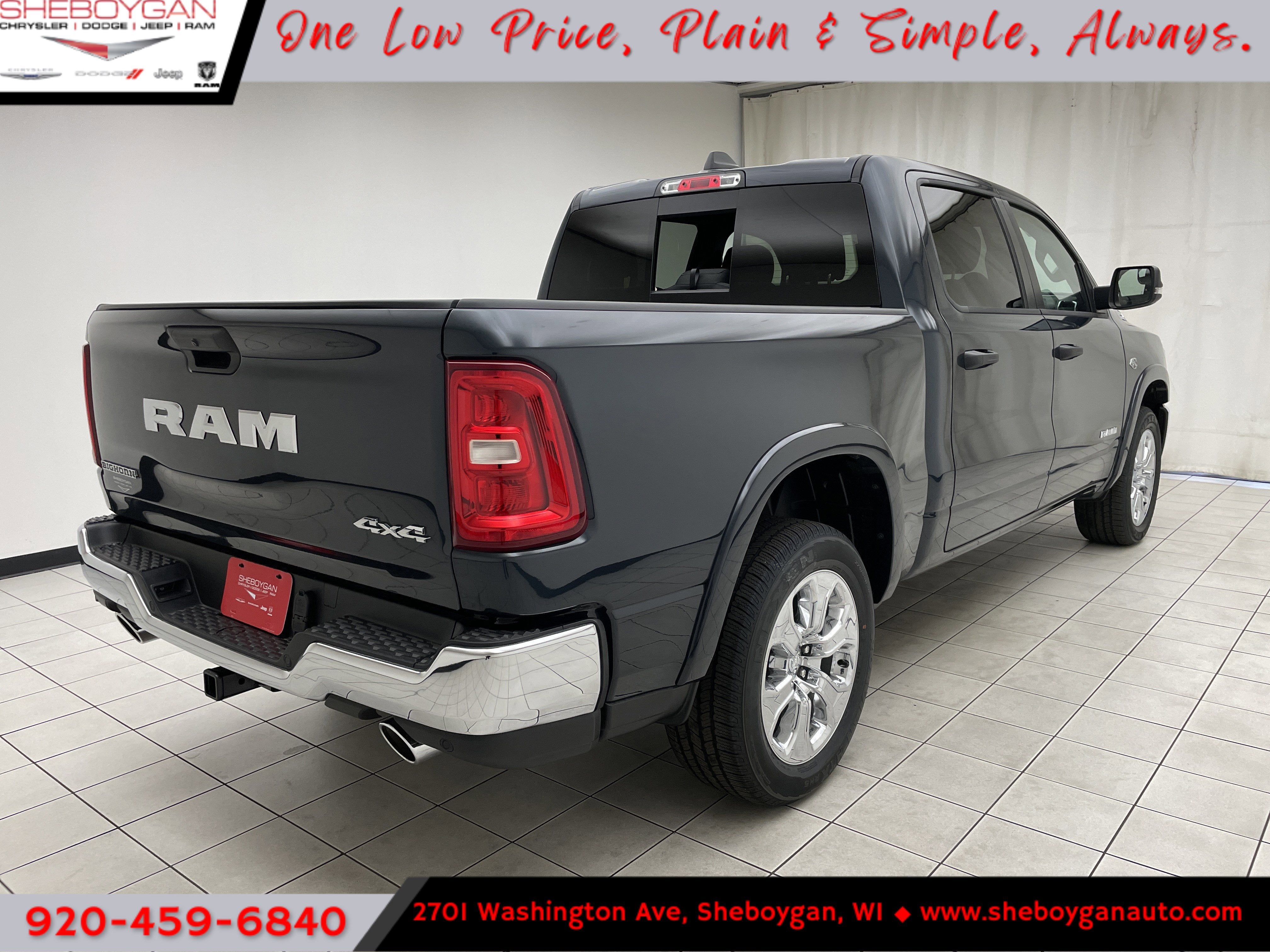 2026 RAM Ram 1500 RAM 1500 BIG HORN CREW CAB 4X4 5'7' BOX