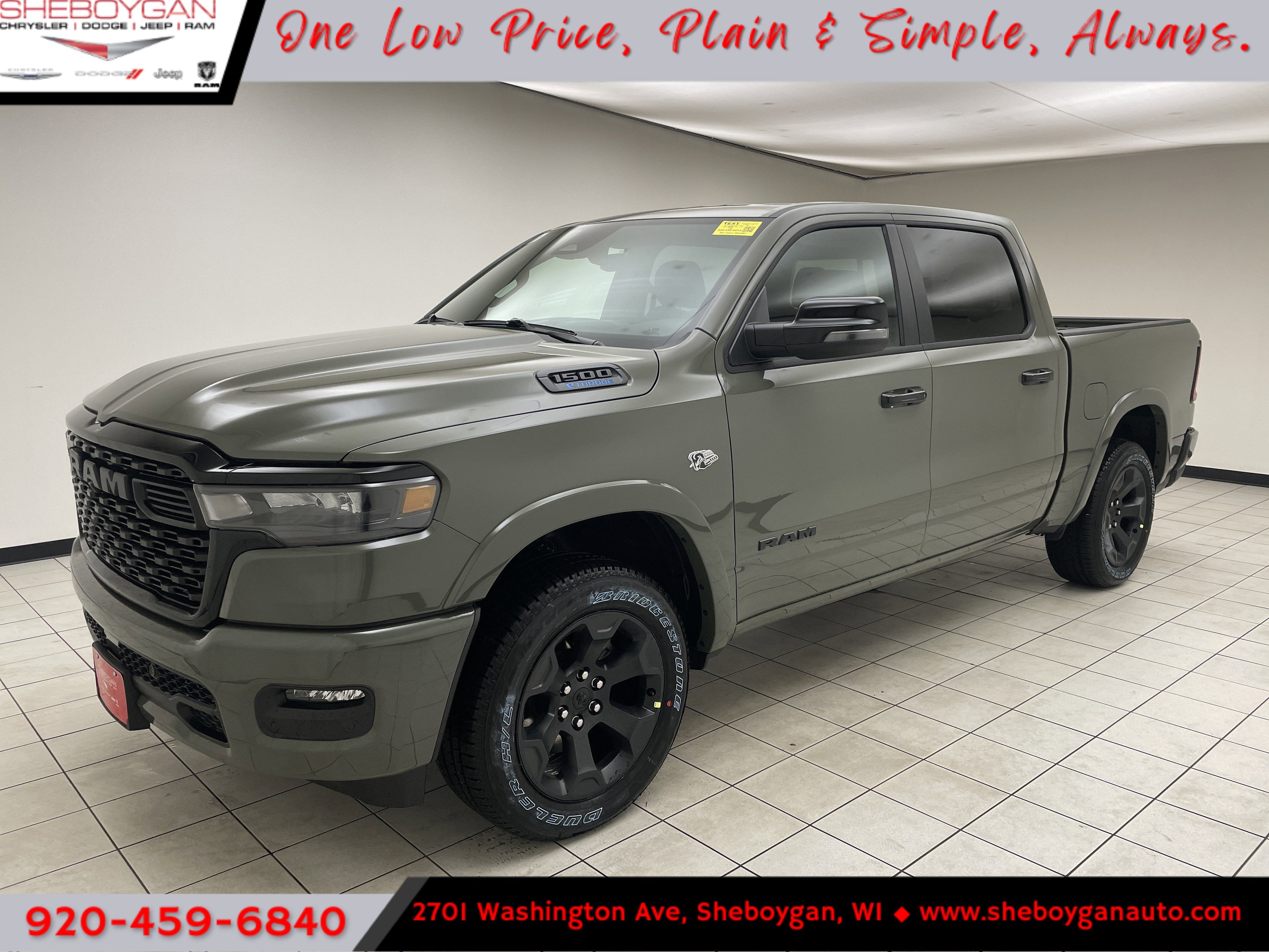 2026 RAM Ram 1500 RAM 1500 BIG HORN CREW CAB 4X4 5'7' BOX