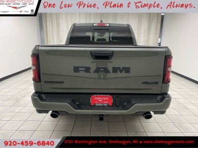 2026 RAM Ram 1500 RAM 1500 BIG HORN CREW CAB 4X4 5'7' BOX