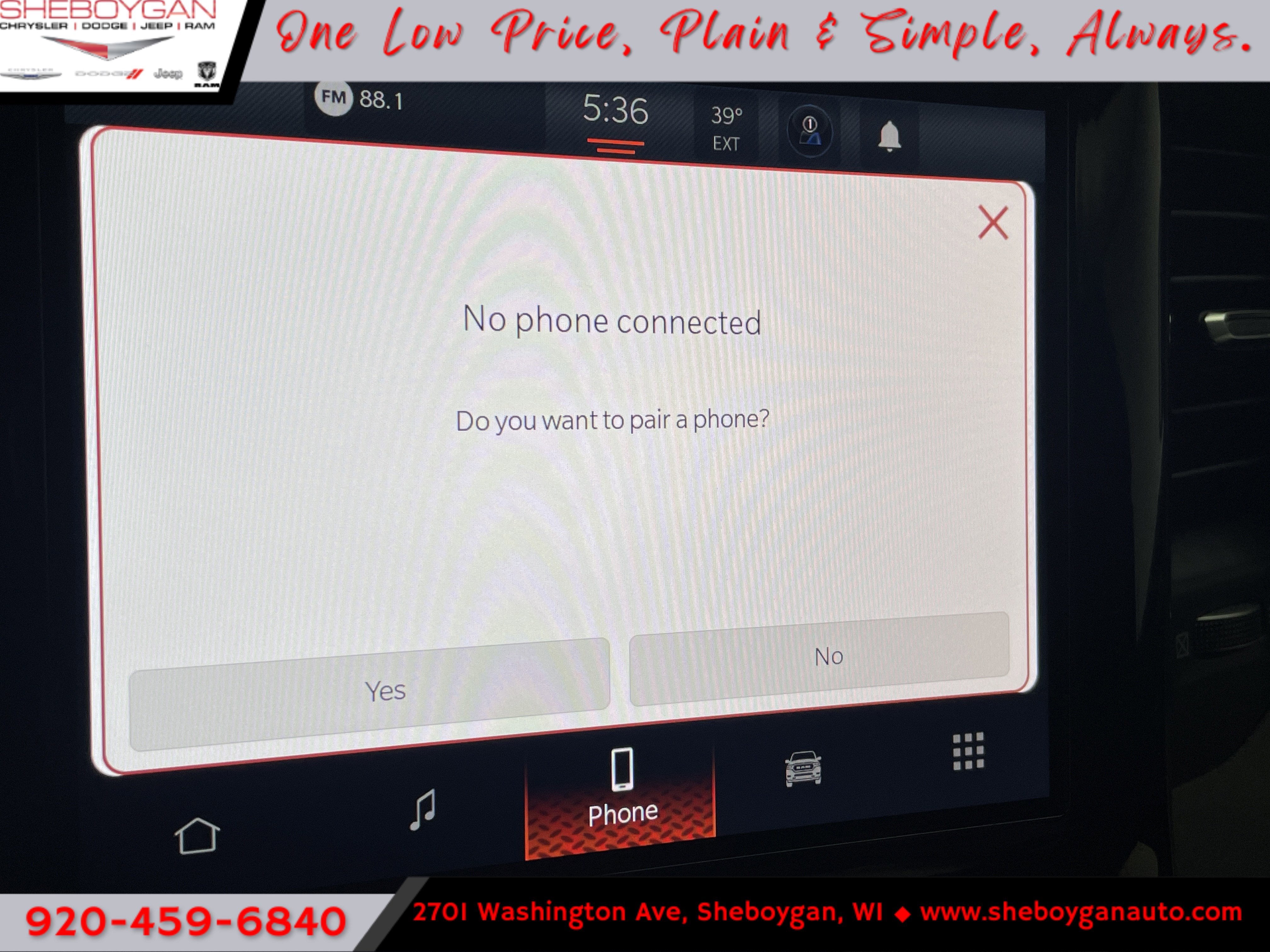 2026 RAM Ram 1500 RAM 1500 BIG HORN CREW CAB 4X4 5'7' BOX