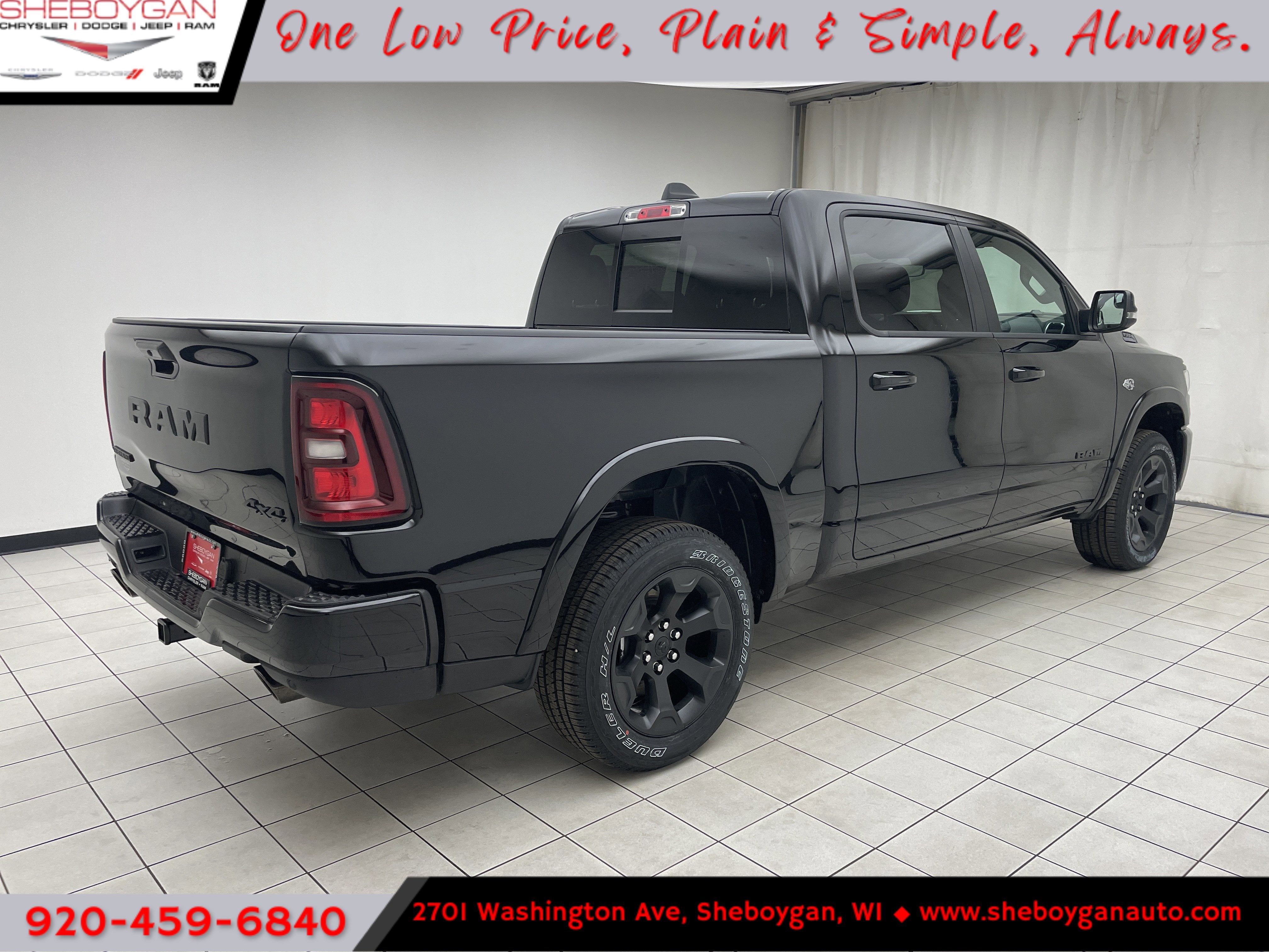 2026 RAM Ram 1500 RAM 1500 BIG HORN CREW CAB 4X4 5'7' BOX