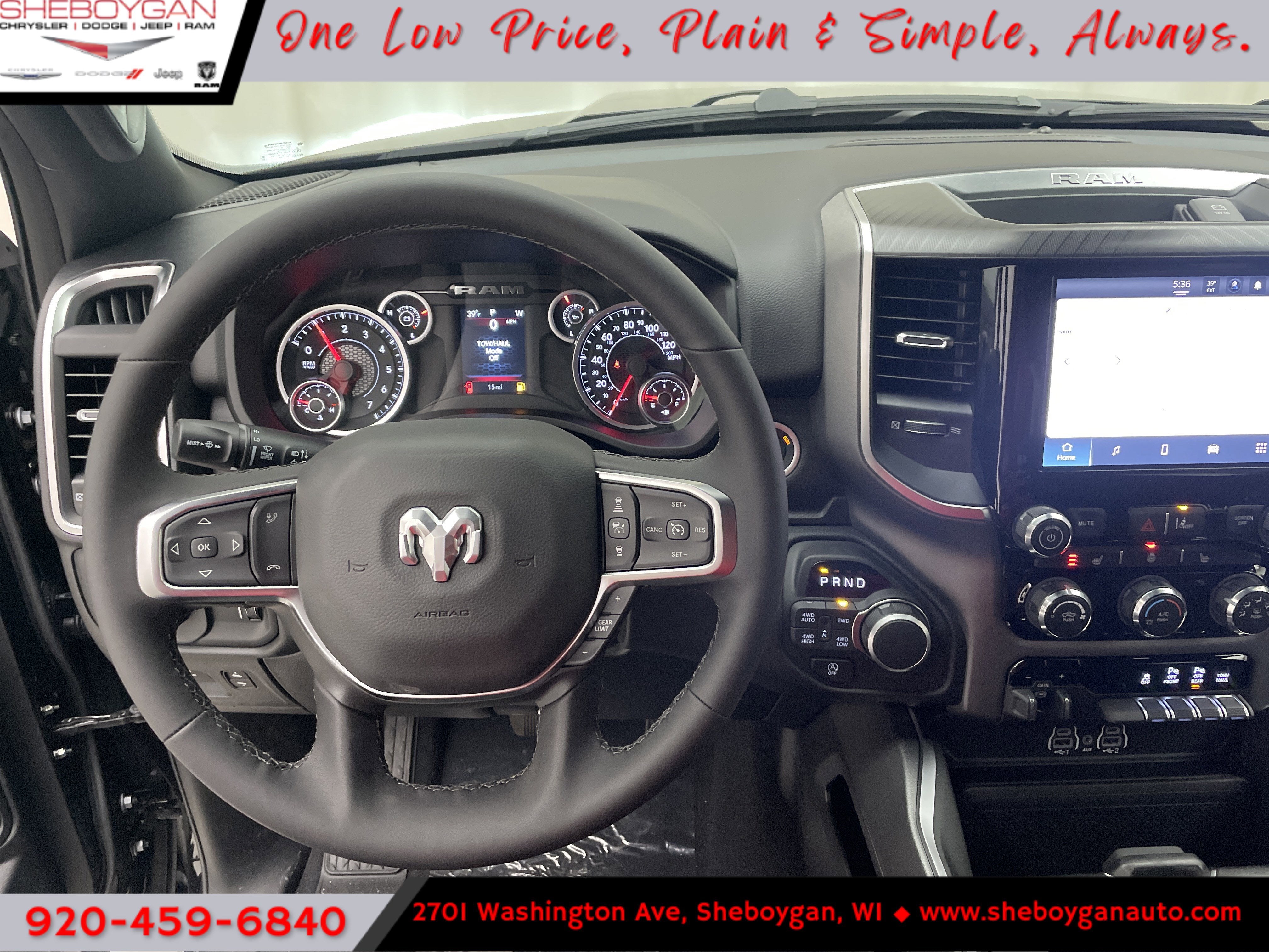 2026 RAM Ram 1500 RAM 1500 BIG HORN CREW CAB 4X4 5'7' BOX