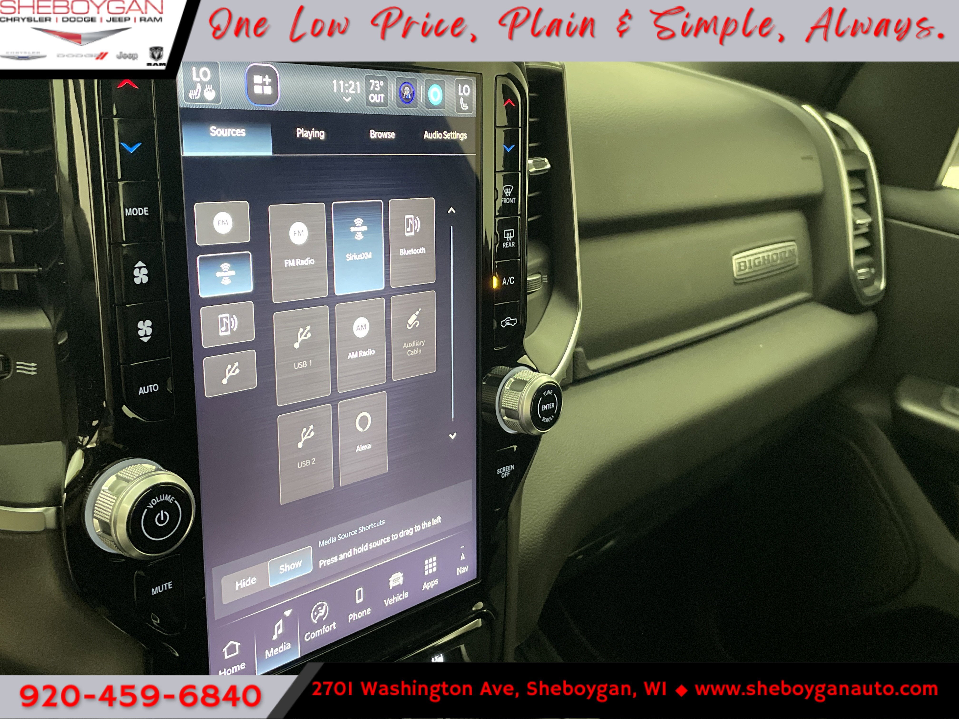 2026 RAM Ram 1500 RAM 1500 BIG HORN CREW CAB 4X4 5'7' BOX