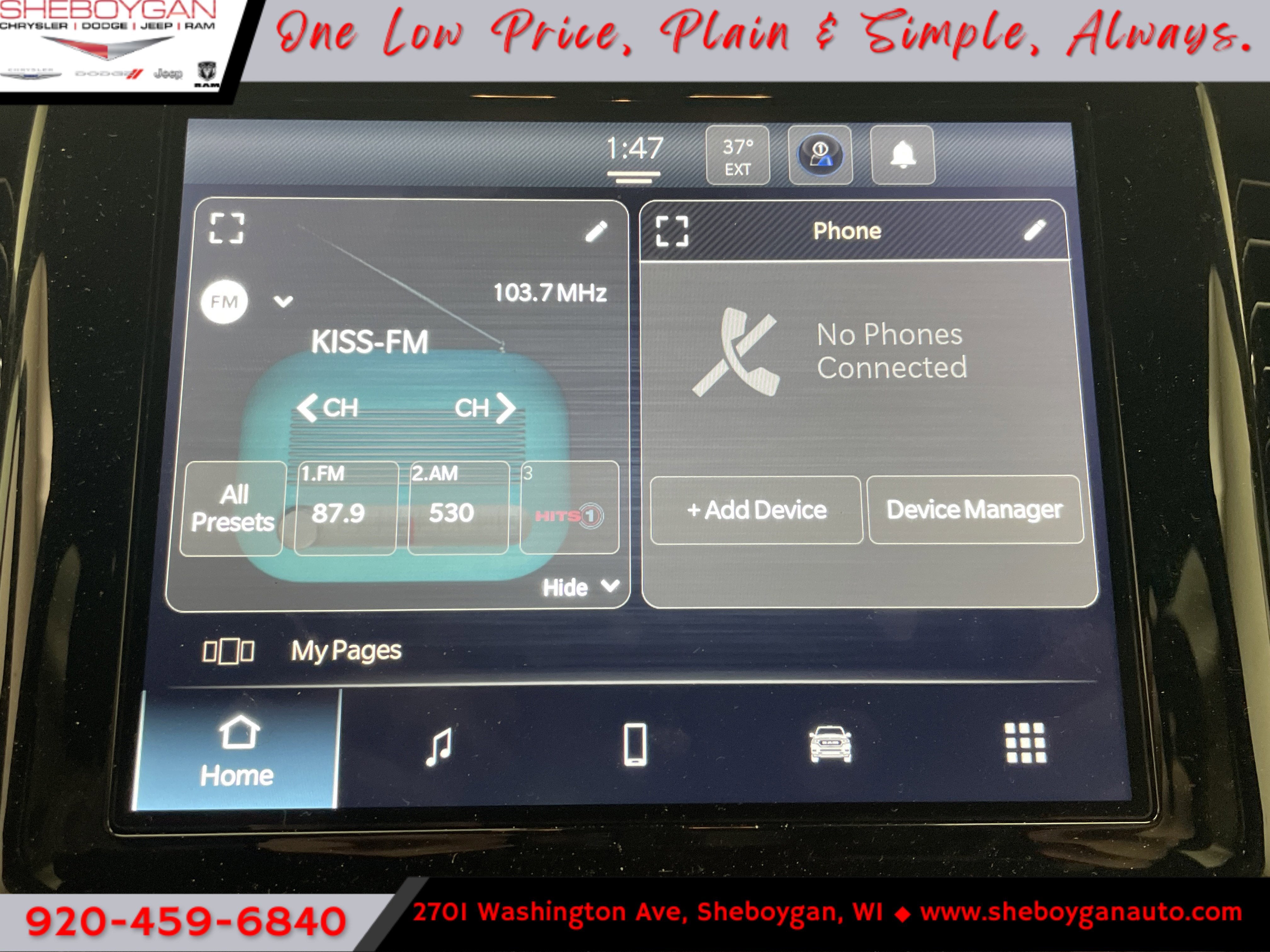 2026 RAM Ram 1500 RAM 1500 BIG HORN CREW CAB 4X4 5'7' BOX