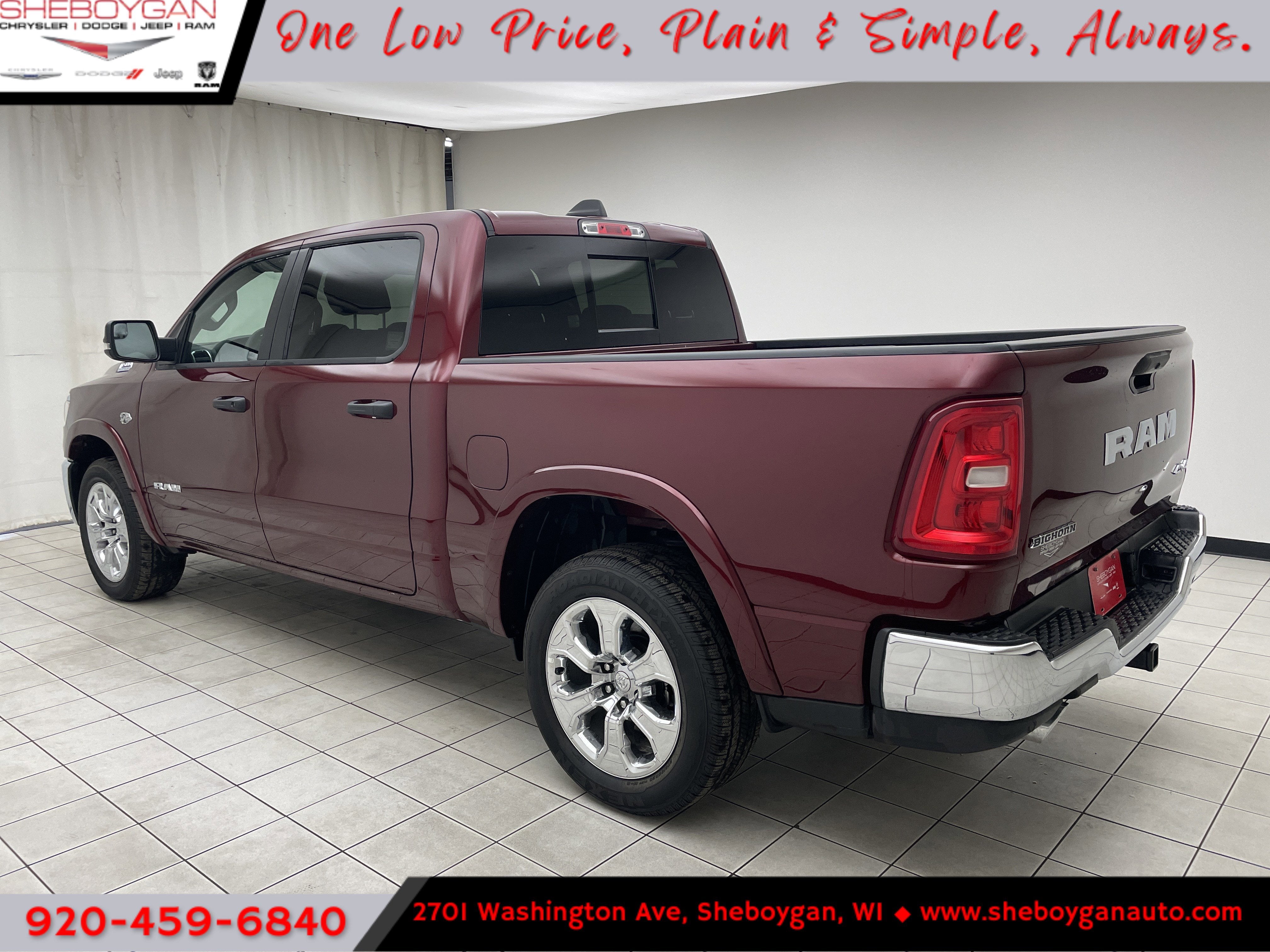 2026 RAM Ram 1500 RAM 1500 BIG HORN CREW CAB 4X4 5'7' BOX